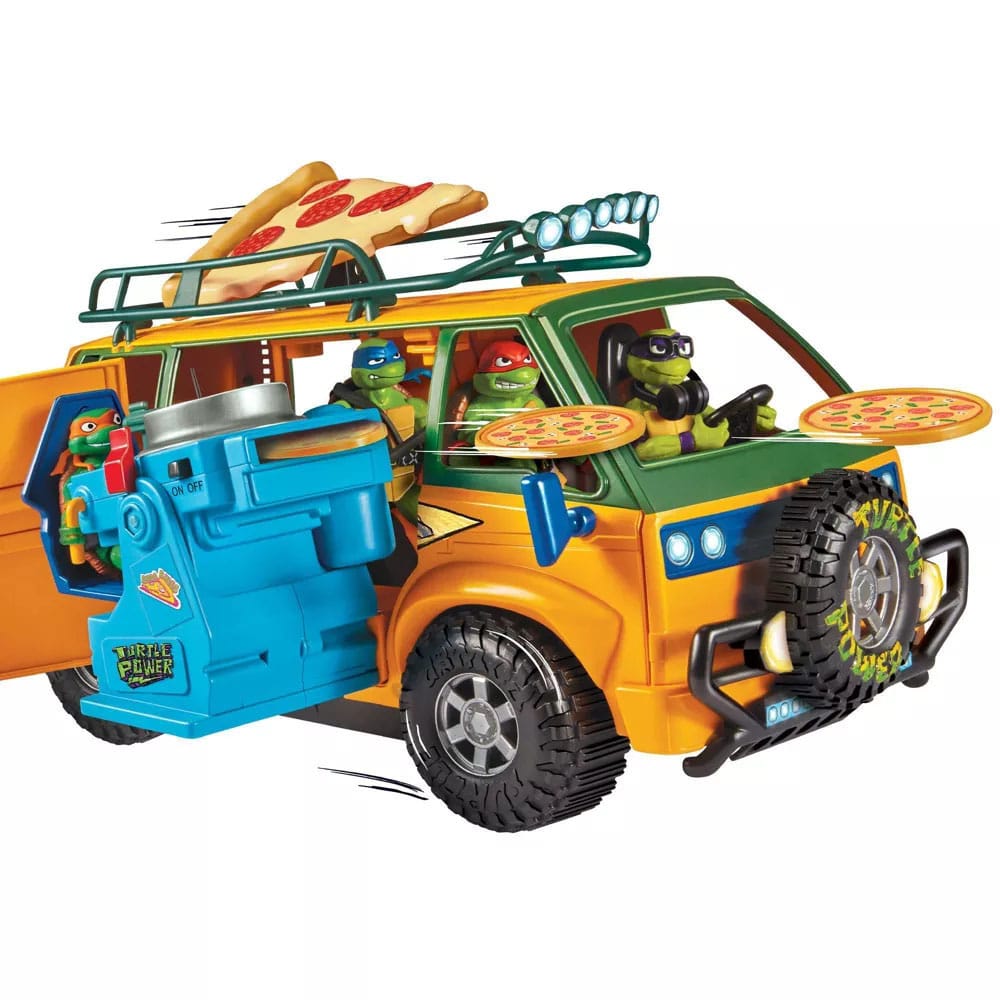 TMNT (Mutant Mayhem): Pizzafire Van-Actionfiguren-Playmates Toys-Mighty Underground