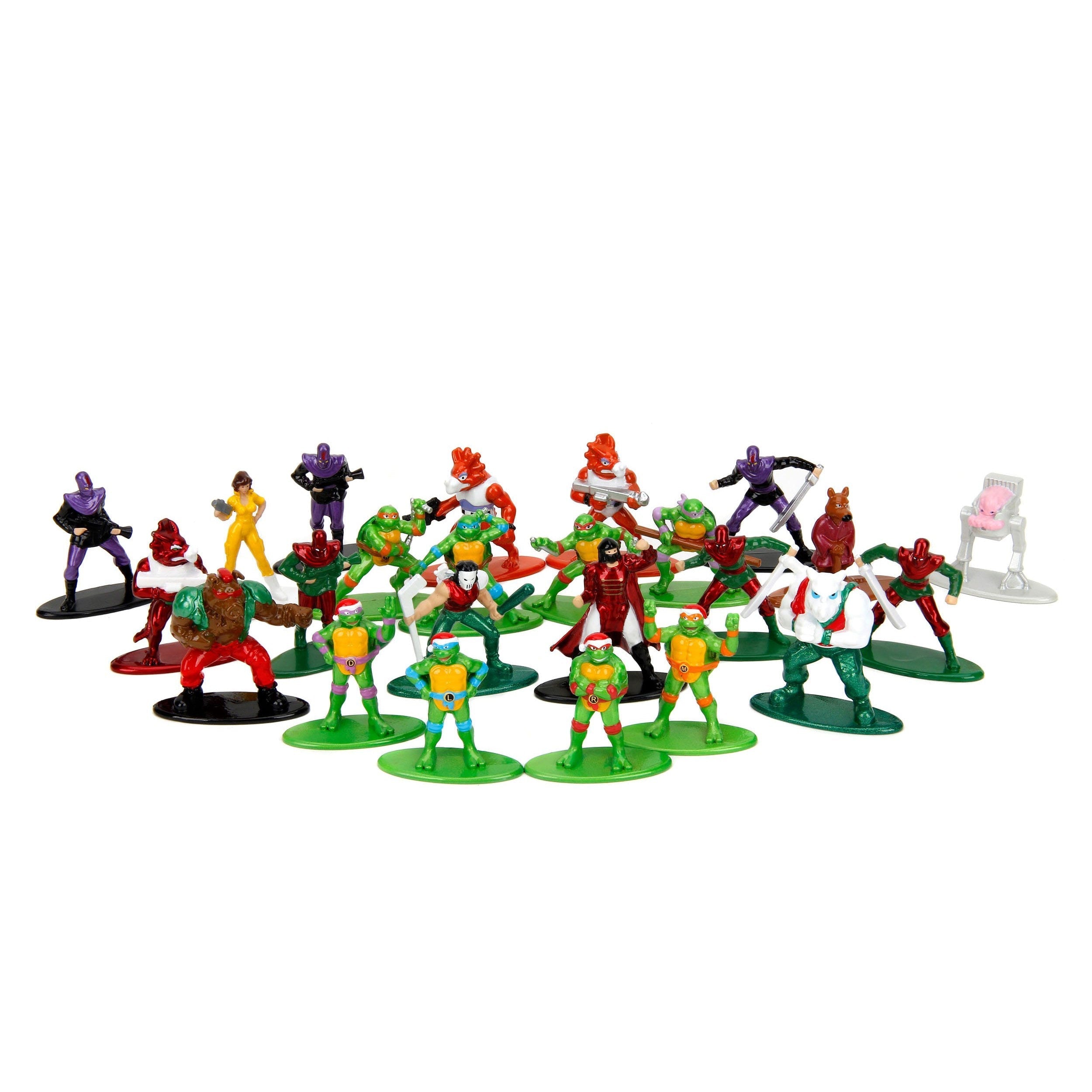 TMNT: Nano Metalfigs Holiday 2024 - Adventskalender-POP! + Funkos-Jada Toys-Mighty Underground