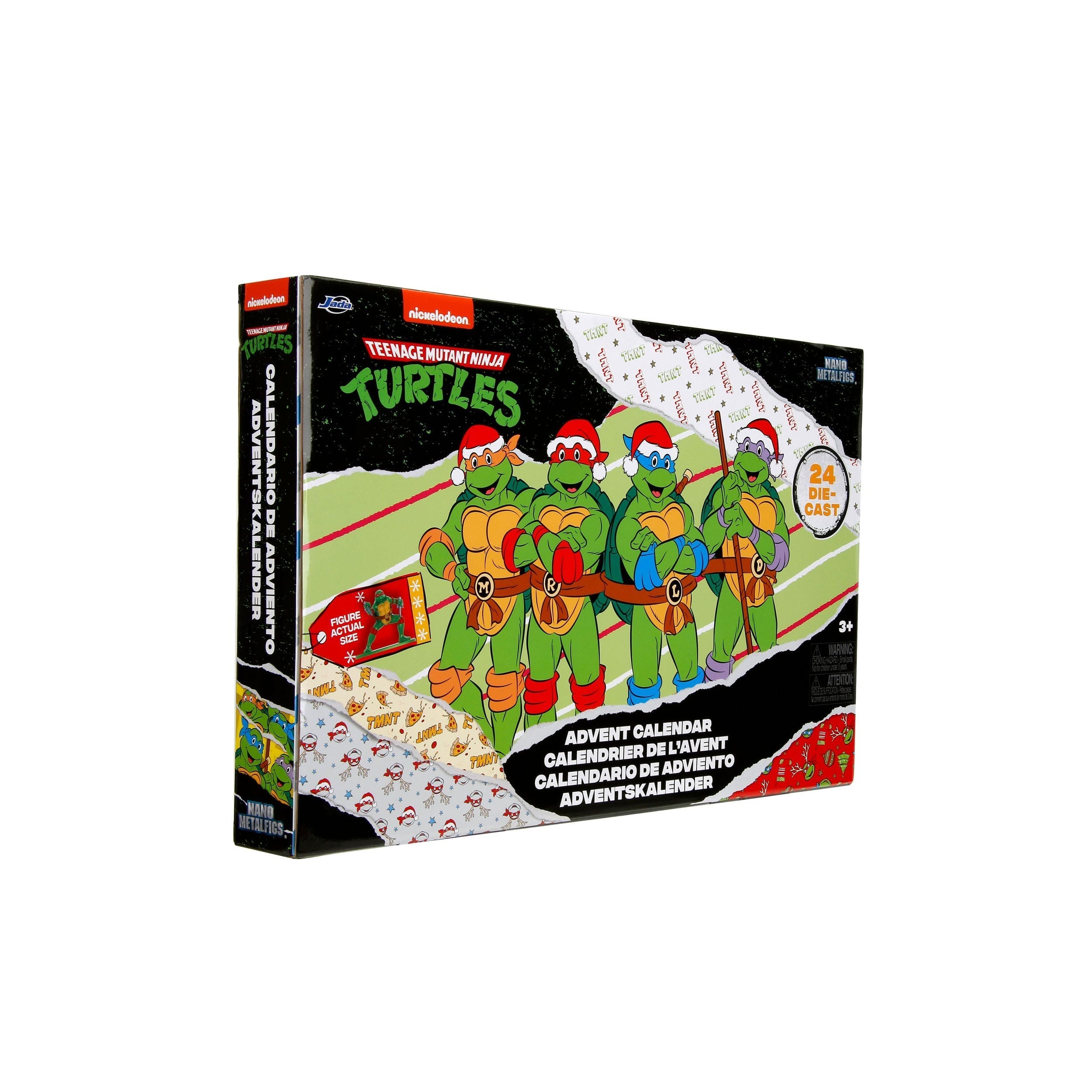 TMNT: Nano Metalfigs Holiday 2024 - Adventskalender-POP! + Funkos-Jada Toys-Mighty Underground