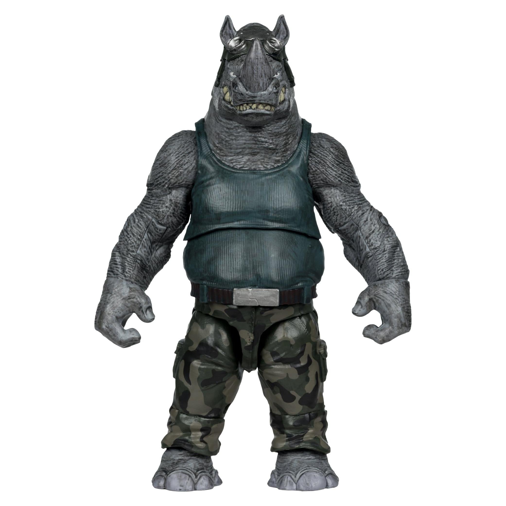 TMNT Page Punchers: Rocksteady Actionfigur & Comic - 5 inch-Actionfiguren-McFarlane Toys-Mighty Underground