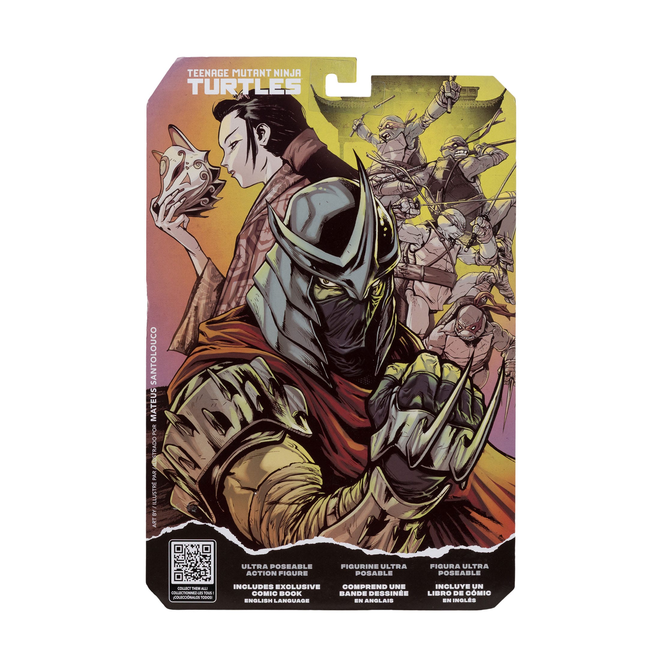 TMNT Page Punchers: Shredder Actionfigur & Comic - 5 inch-Actionfiguren-McFarlane Toys-Mighty Underground