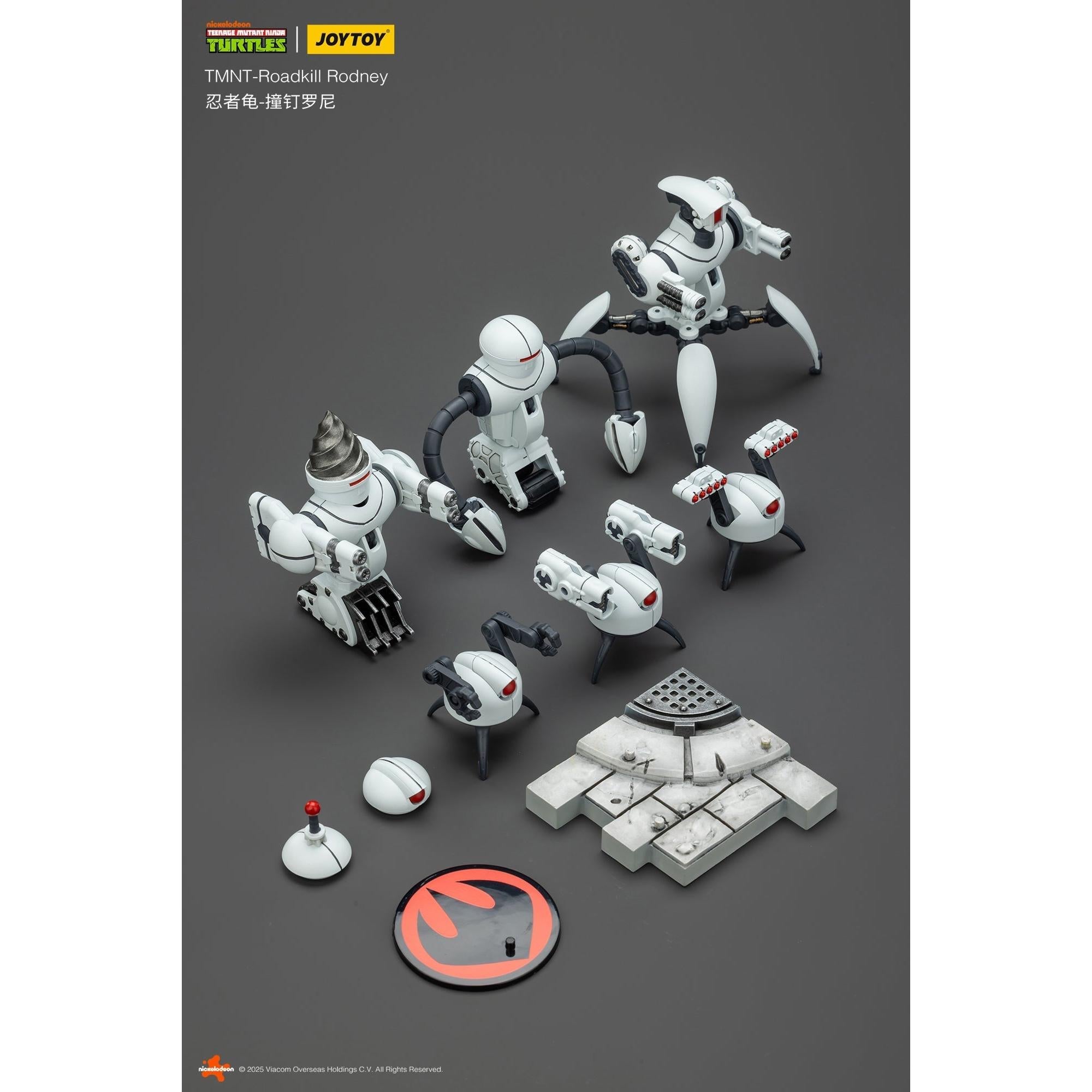 TMNT: Roadkill Rodney - 1/18-Actionfiguren-JoyToy-Mighty Underground