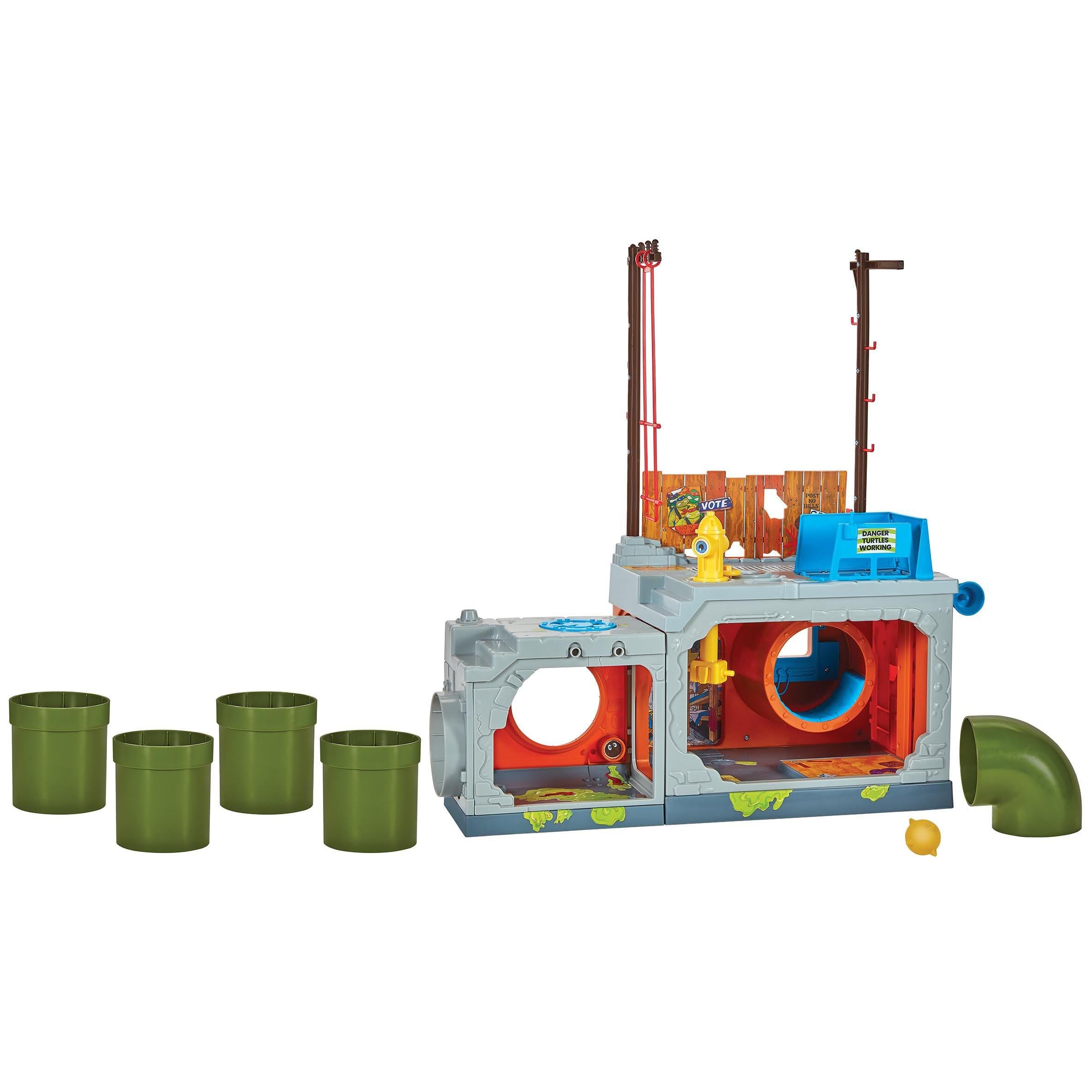 TMNT: Secret Sewer Lid Playset Mutant Module (Classic)-Actionfiguren-Playmates Toys-Mighty Underground