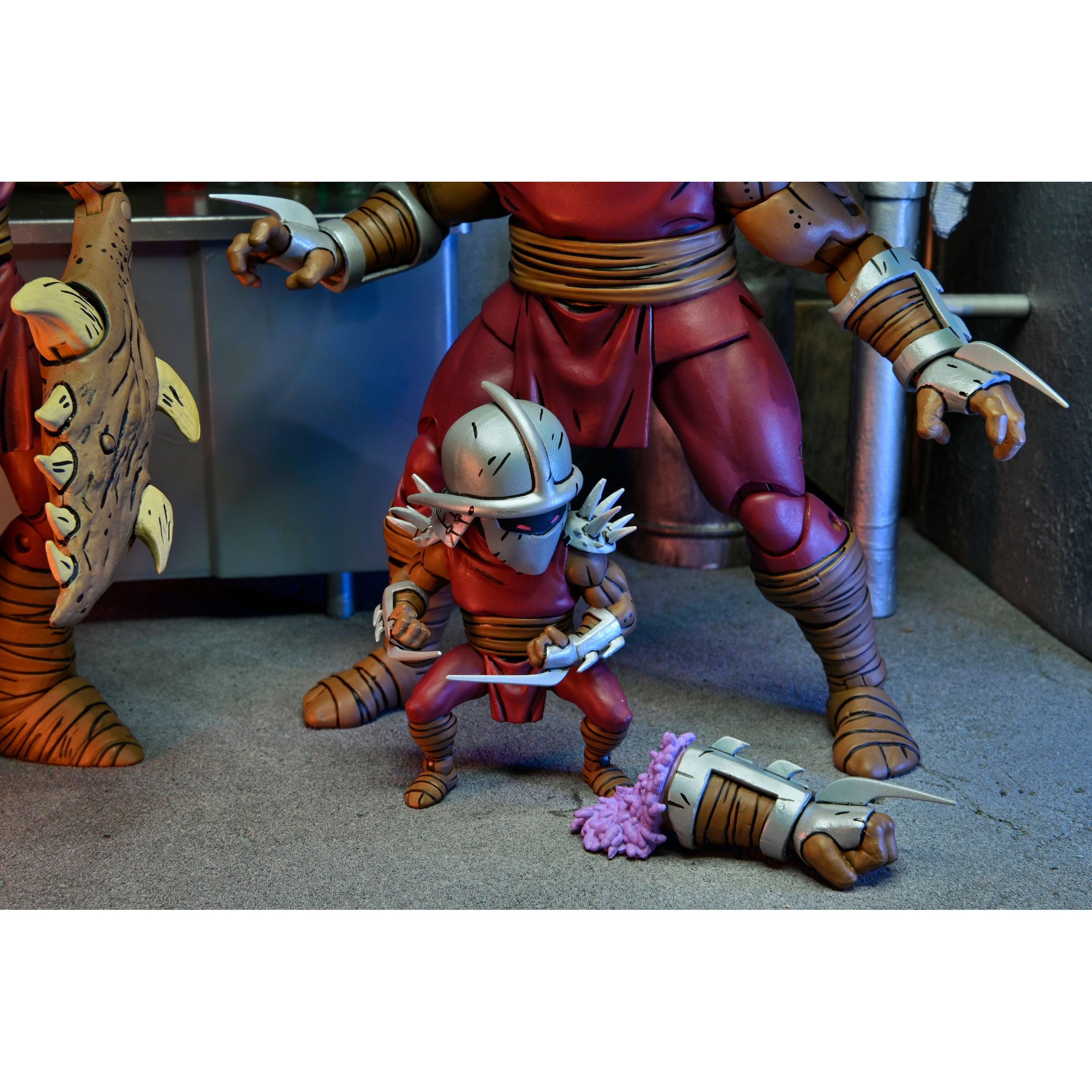 TMNT: Shredder Clone & Mini Shredder (Deluxe, Mirage Comics)-Actionfiguren-NECA-Mighty Underground