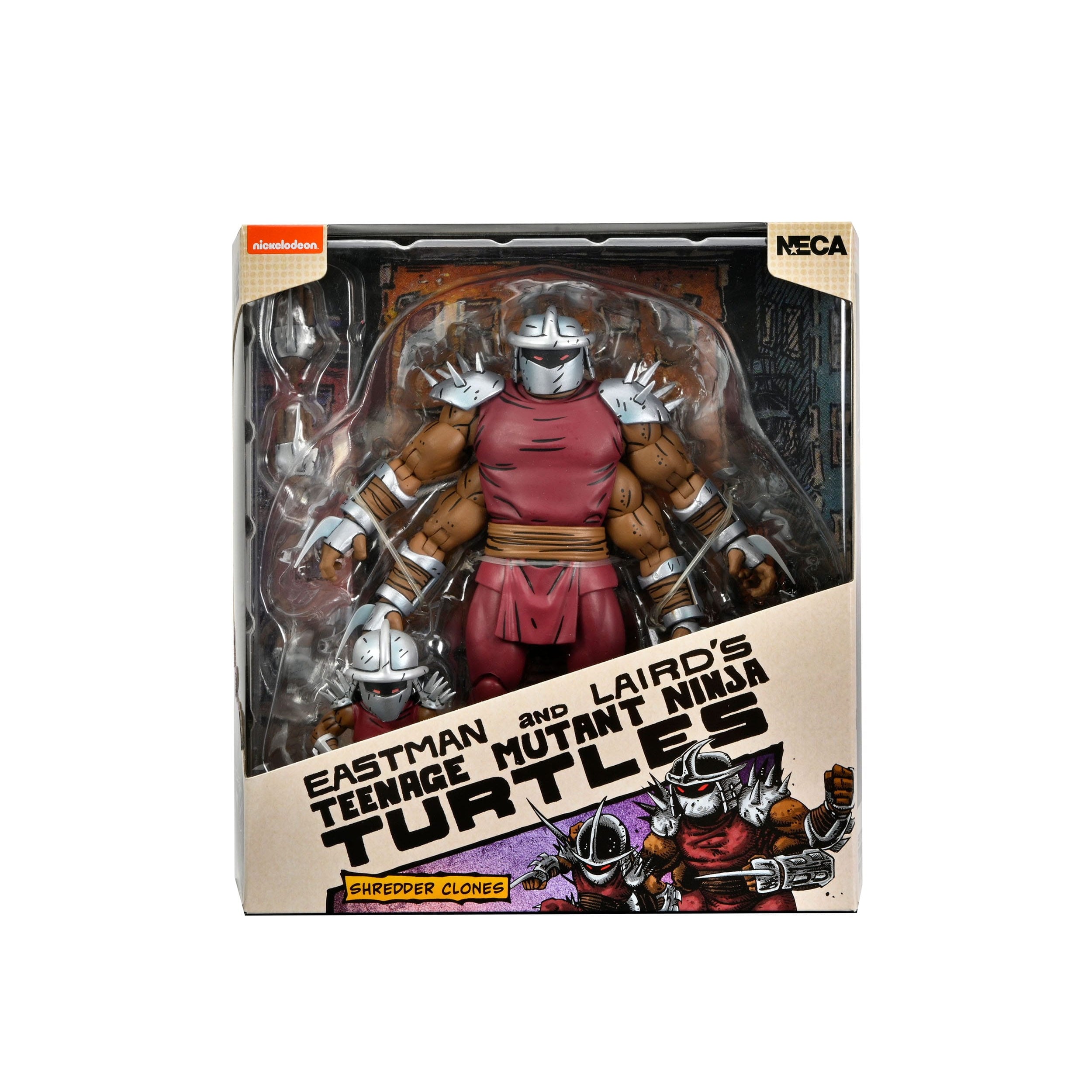 TMNT: Shredder Clone & Mini Shredder (Deluxe, Mirage Comics)-Actionfiguren-NECA-Mighty Underground