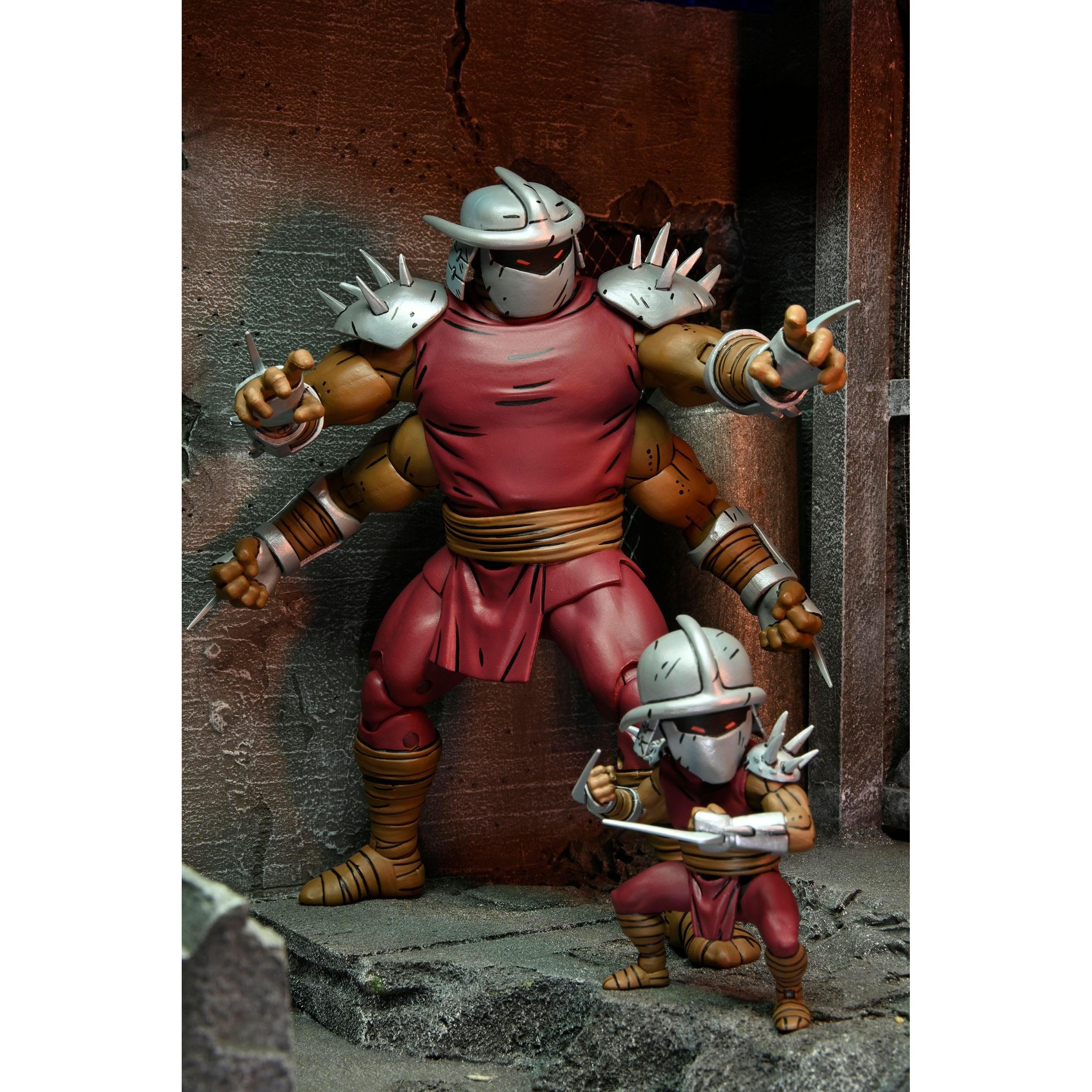 TMNT: Shredder Clone & Mini Shredder (Deluxe, Mirage Comics)-Actionfiguren-NECA-Mighty Underground