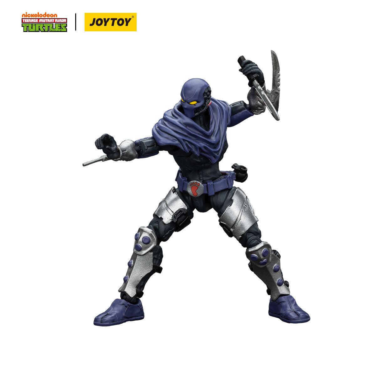 TMNT: Shredder & Footsoldiers - 3er Bundle - 1/18-Actionfiguren-JoyToy-Mighty Underground