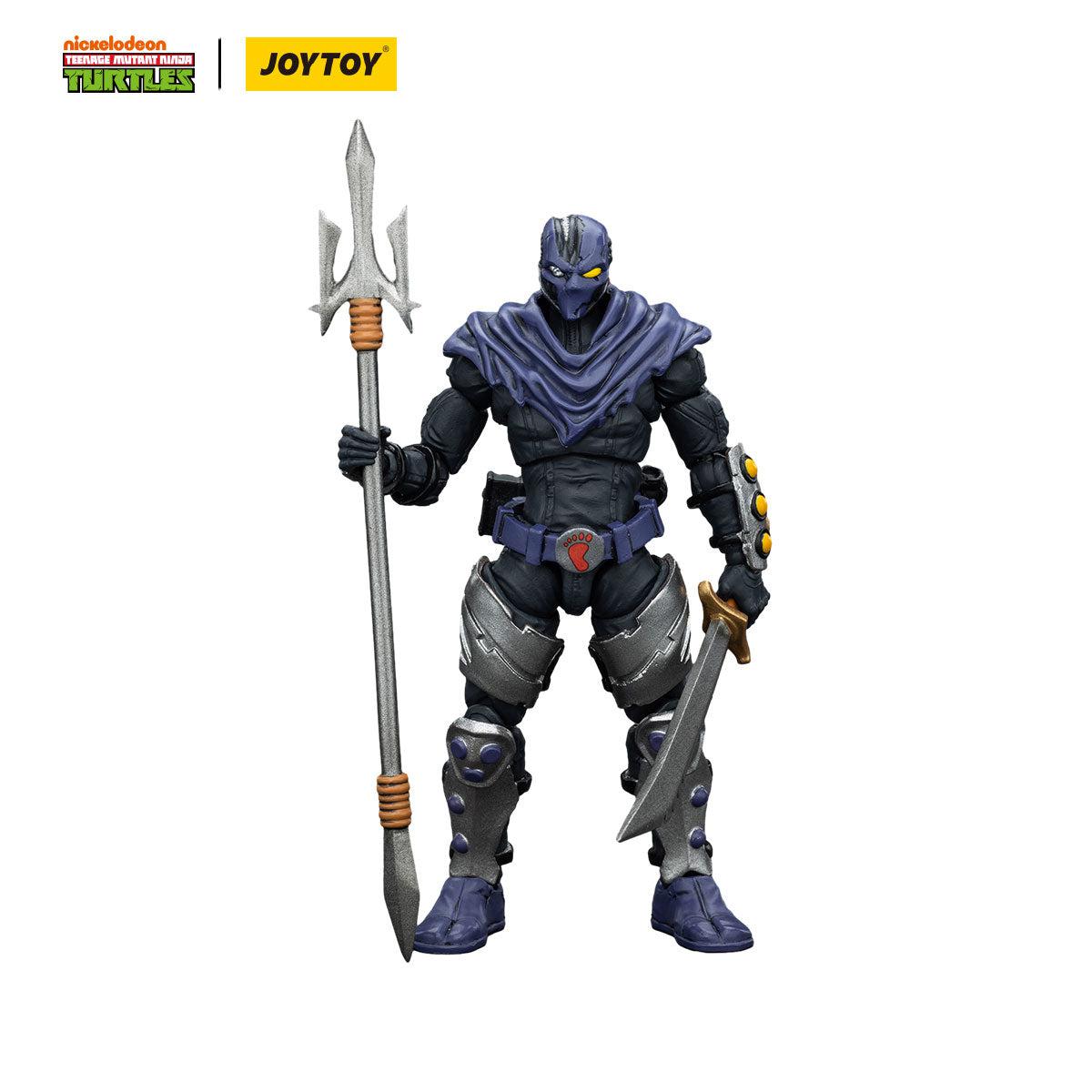 TMNT: Shredder & Footsoldiers - 3er Bundle - 1/18-Actionfiguren-JoyToy-Mighty Underground