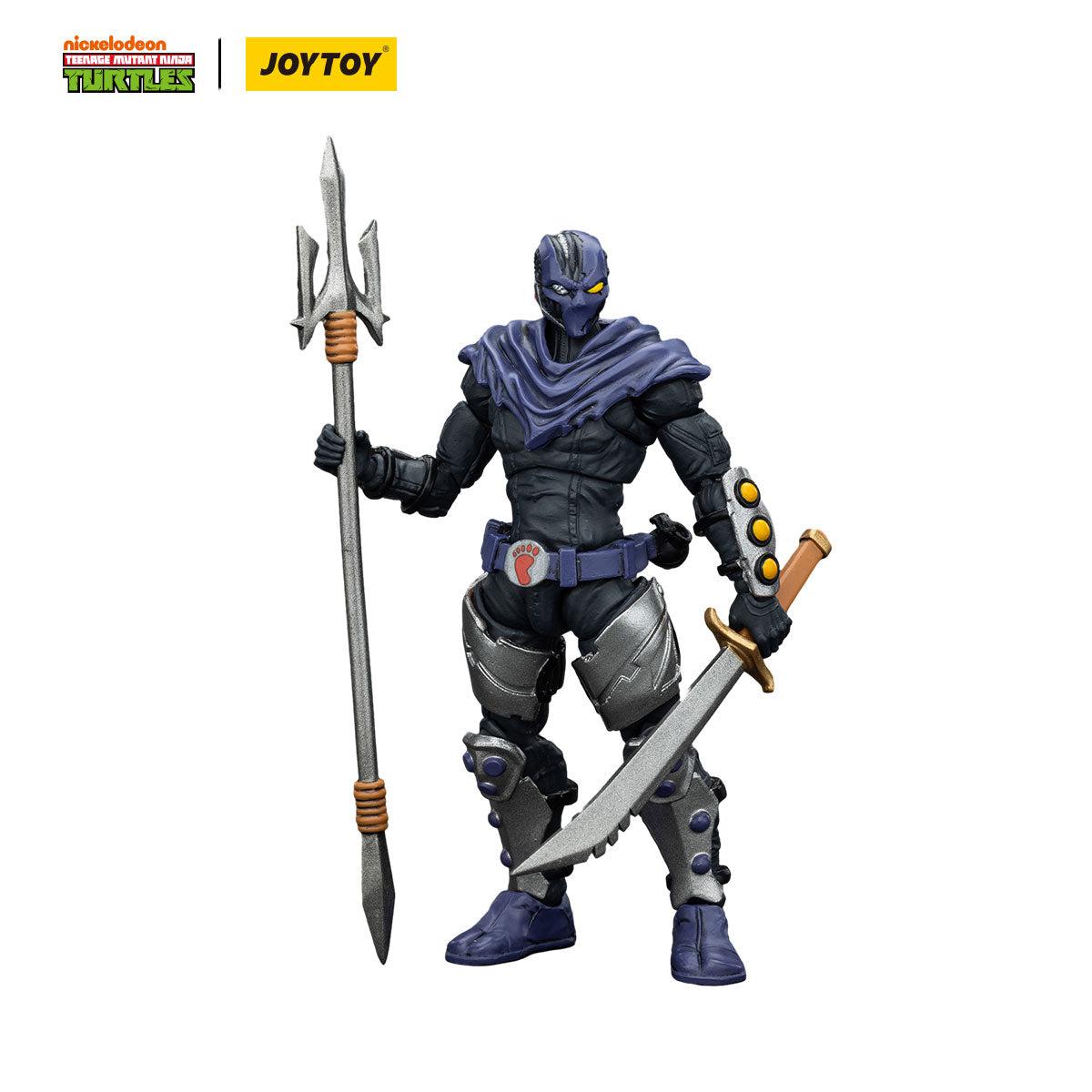 TMNT: Shredder & Footsoldiers - 3er Bundle - 1/18-Actionfiguren-JoyToy-Mighty Underground