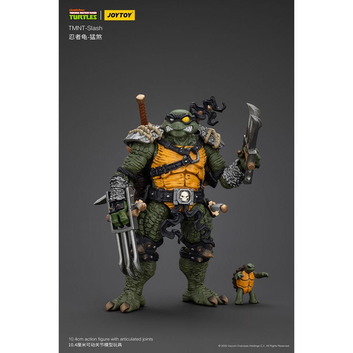 TMNT: Slash - 1/18 (Kopie)-Actionfiguren-JoyToy-Mighty Underground