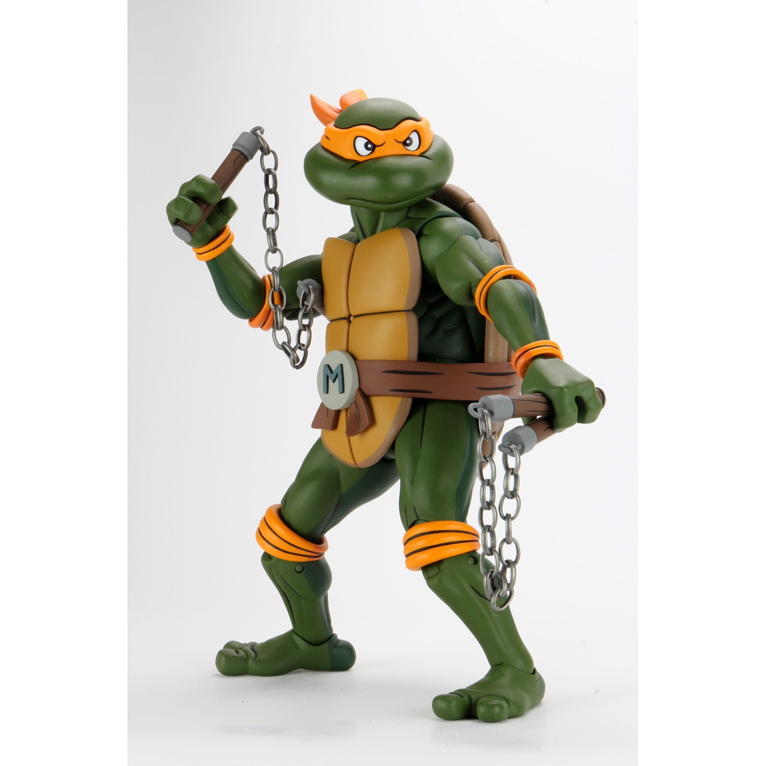 TMNT: Super Size Michelangelo 1/4-Actionfiguren-NECA-Mighty Underground