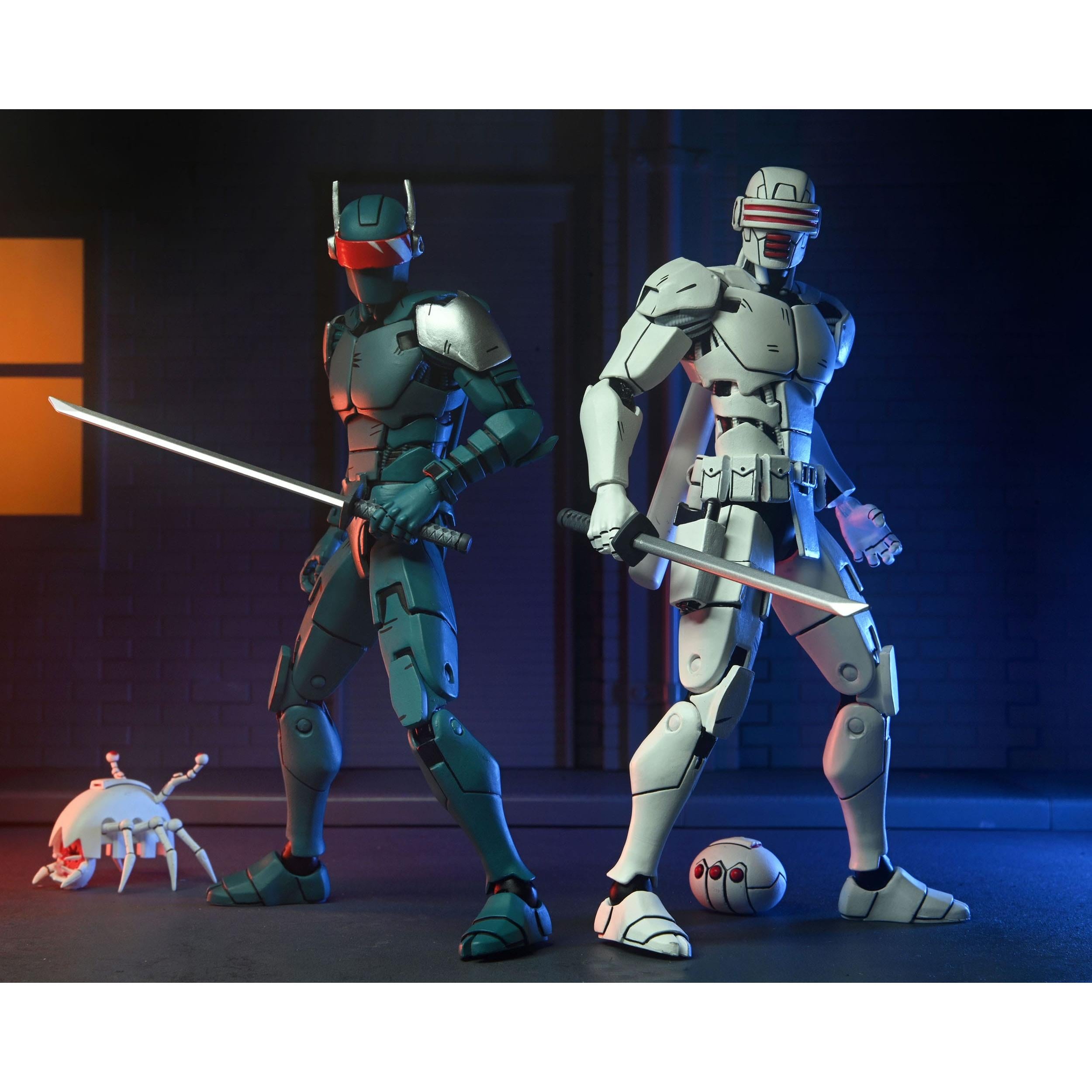 TMNT: Synja Robots (The Last Ronin) - 2-Pack-Actionfiguren-NECA-Mighty Underground
