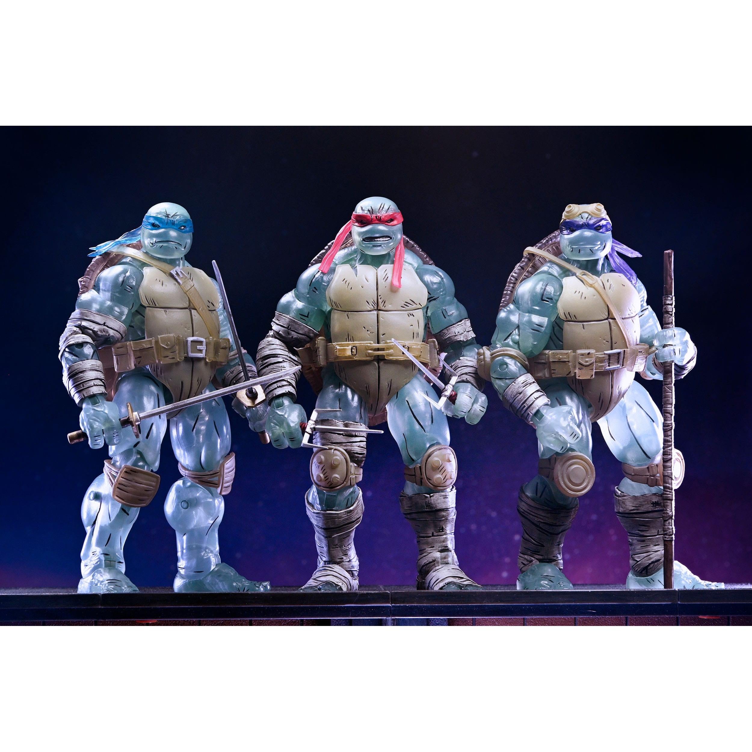 TMNT (The Last Ronin): Ghost Brothers - 3-Pack-Actionfiguren-NECA-Mighty Underground
