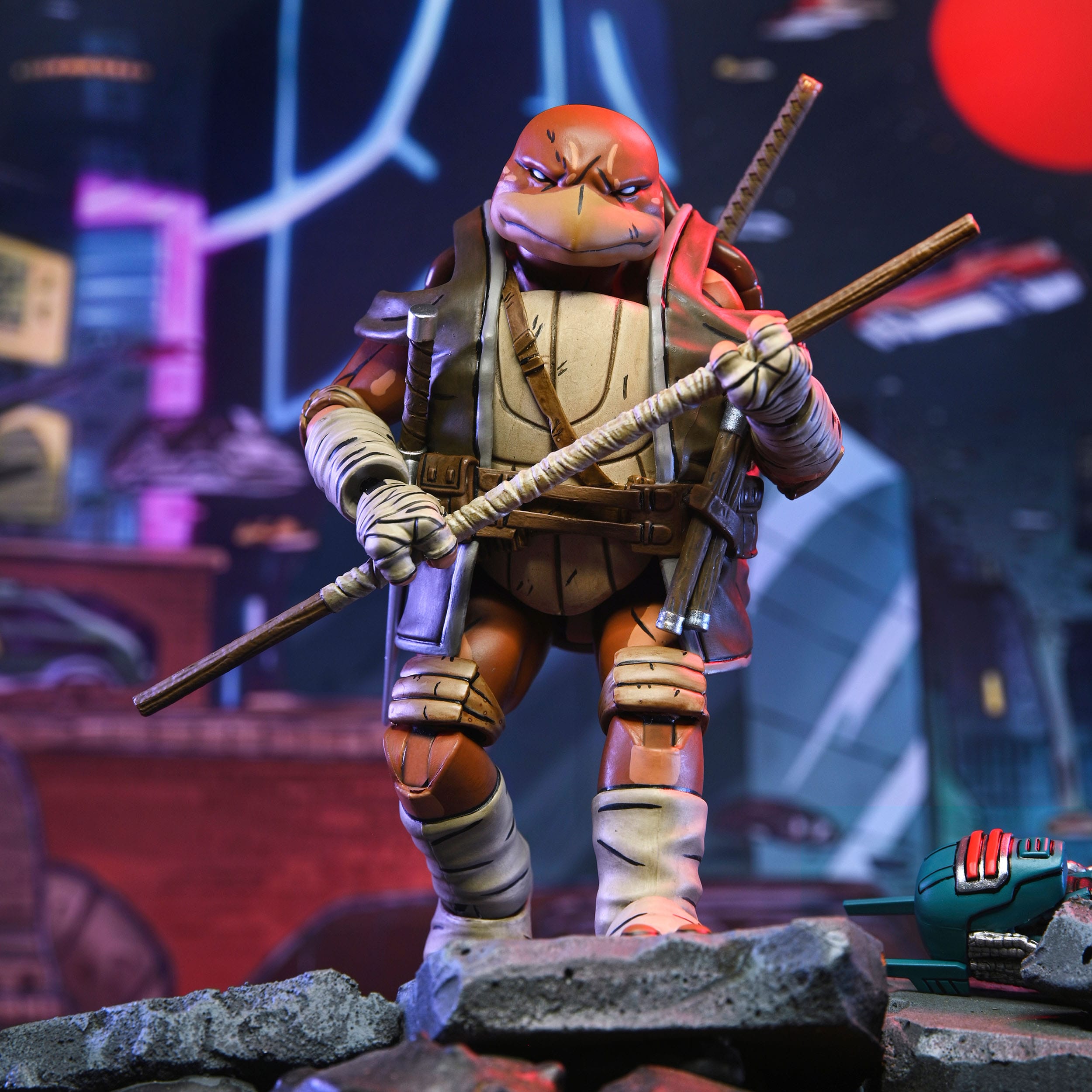 TMNT (The Last Ronin): Re-Evolution (Moja, Odyn, Uno, Yi) - 4-Bundle-Actionfiguren-NECA-Mighty Underground
