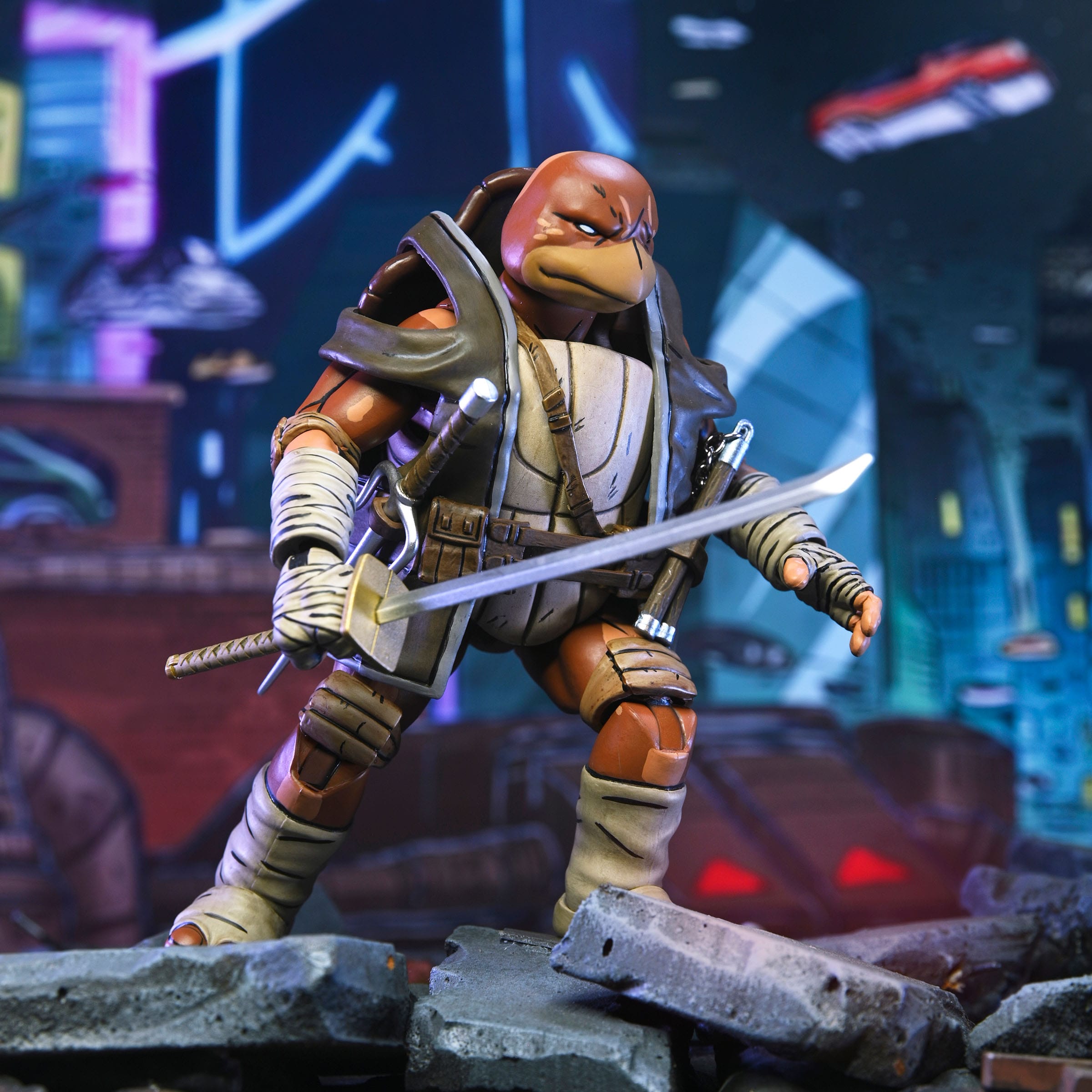 TMNT (The Last Ronin): Re-Evolution (Moja, Odyn, Uno, Yi) - 4-Bundle-Actionfiguren-NECA-Mighty Underground