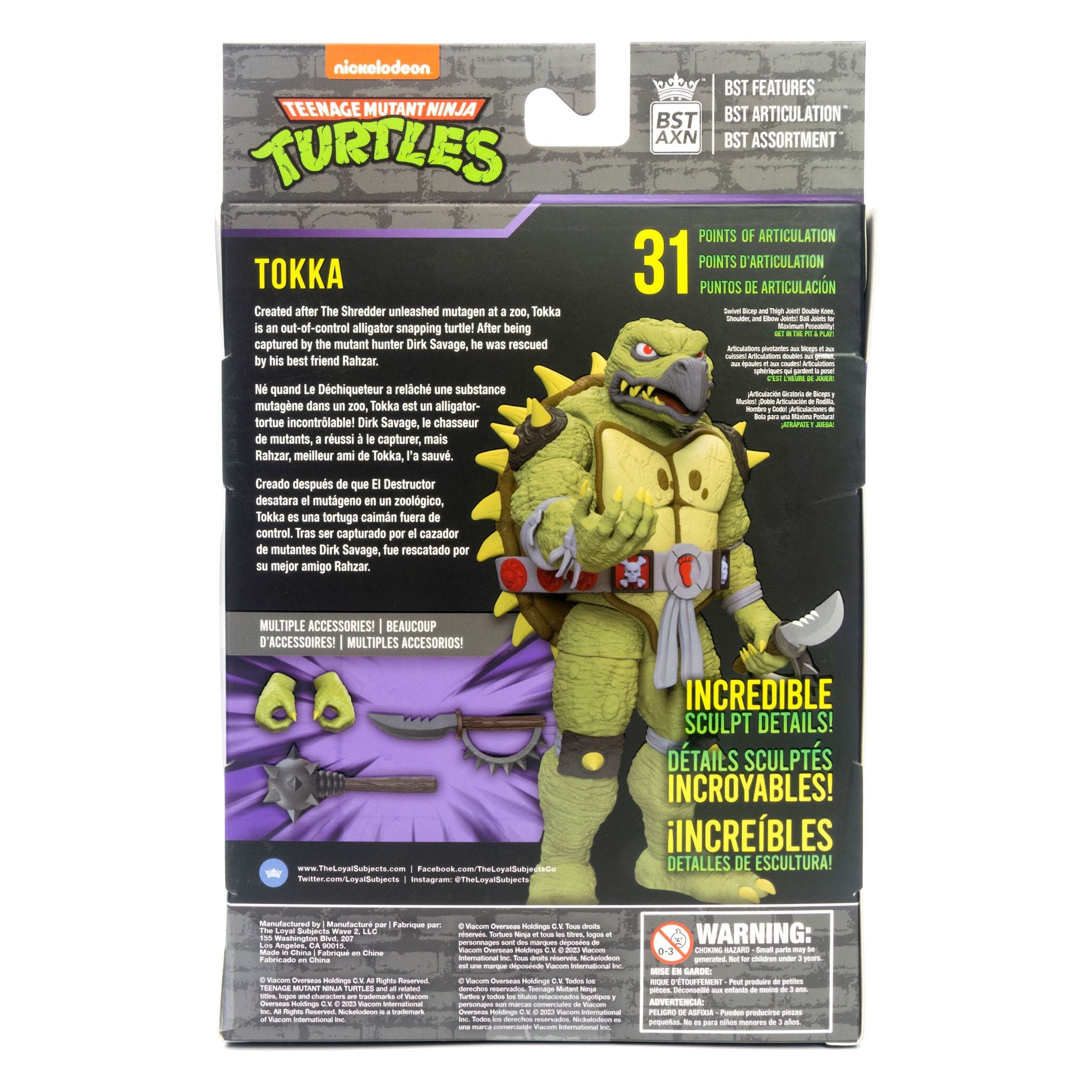 TMNT: Tokka BST AXN Figure - 5 inch-Actionfiguren-The Loyal Subjects-Mighty Underground