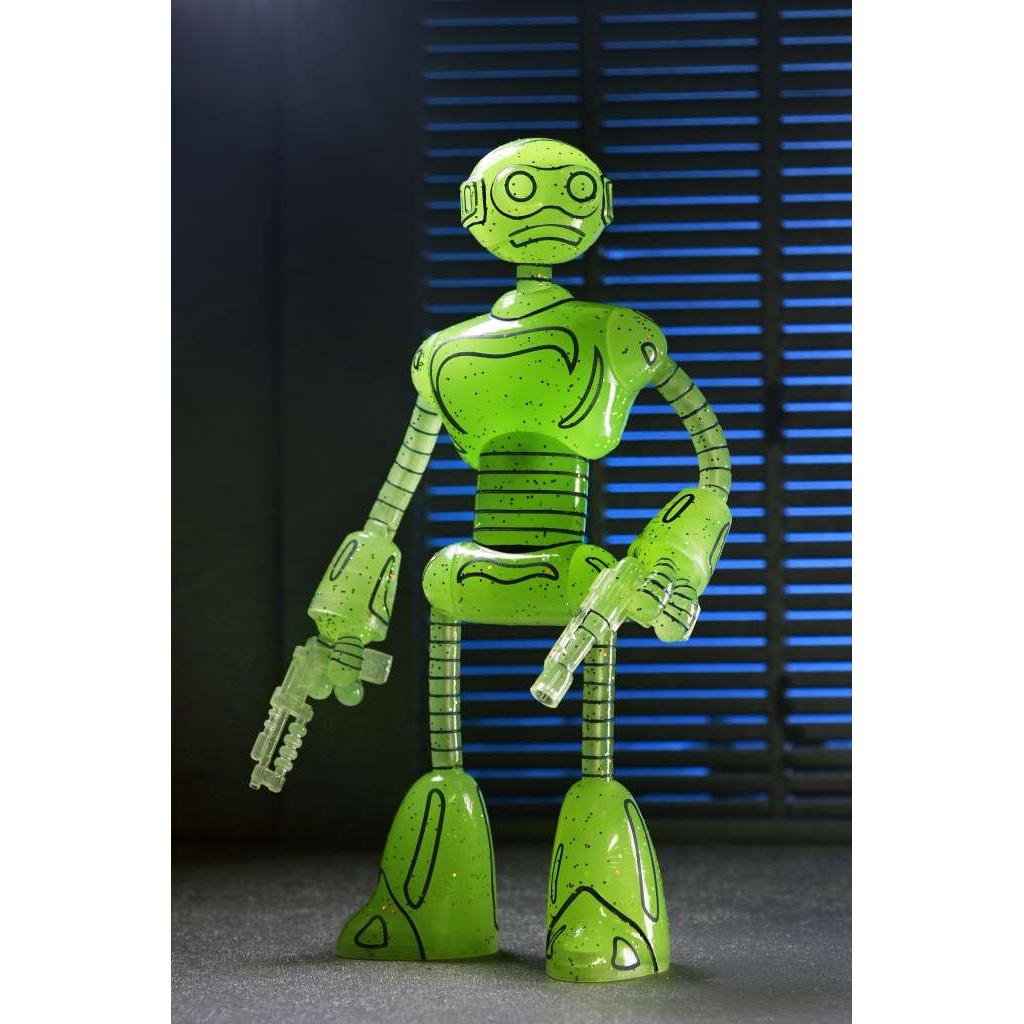 TMNT: Transmat Fugitoid (Mirage Comics) GITD-Actionfiguren-NECA-Mighty Underground