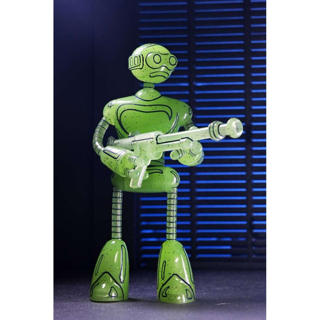 TMNT: Transmat Fugitoid (Mirage Comics) GITD-Actionfiguren-NECA-Mighty Underground