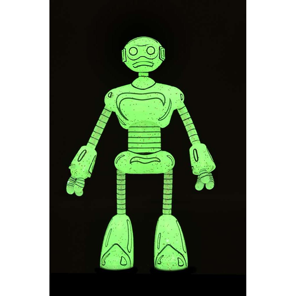 TMNT: Transmat Fugitoid (Mirage Comics) GITD-Actionfiguren-NECA-Mighty Underground