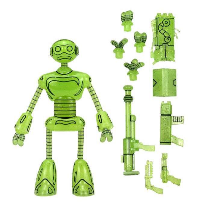 TMNT: Transmat Fugitoid (Mirage Comics) GITD-Actionfiguren-NECA-Mighty Underground