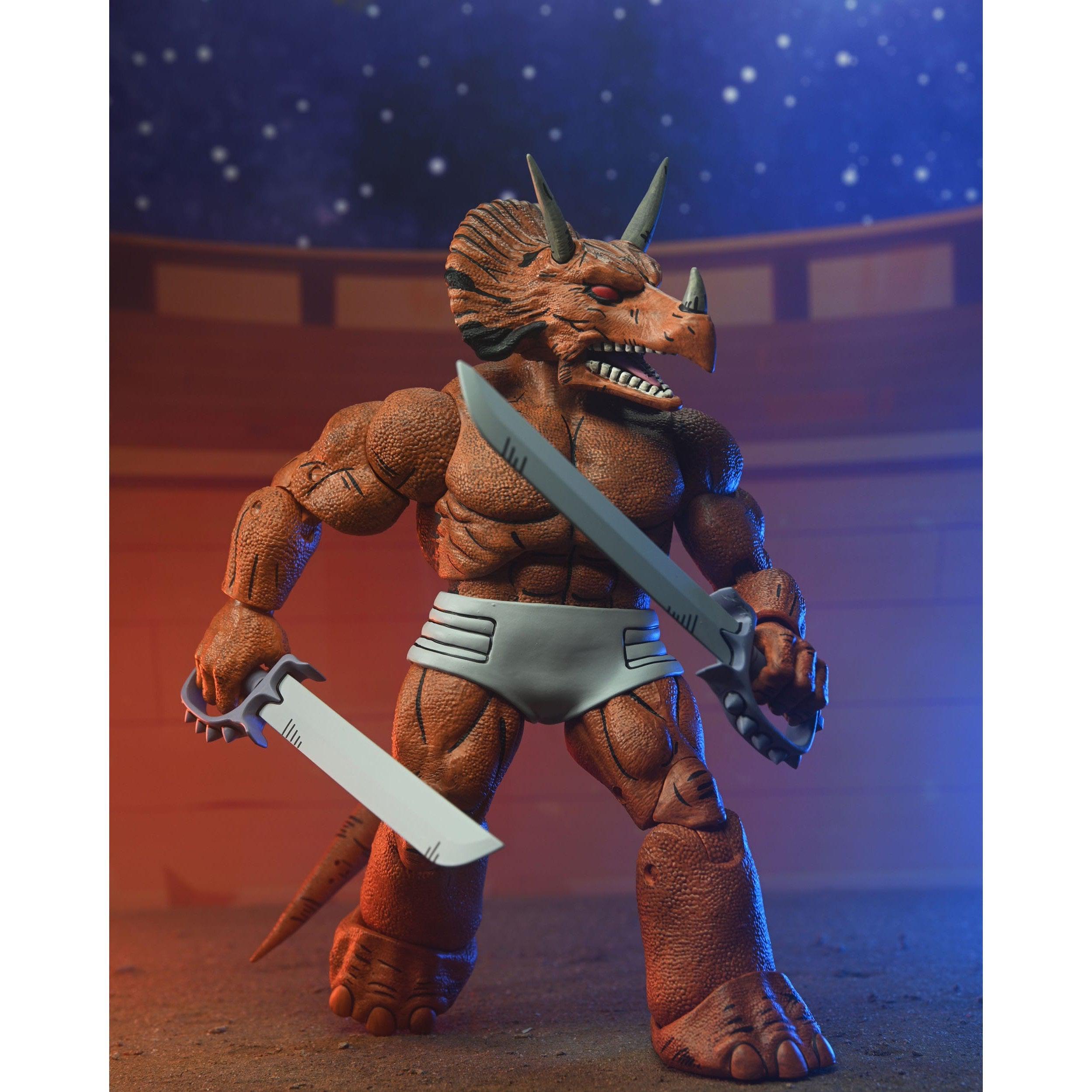 TMNT: Triceraton Gladiator (Mirage Comics)-Actionfiguren-NECA-Mighty Underground