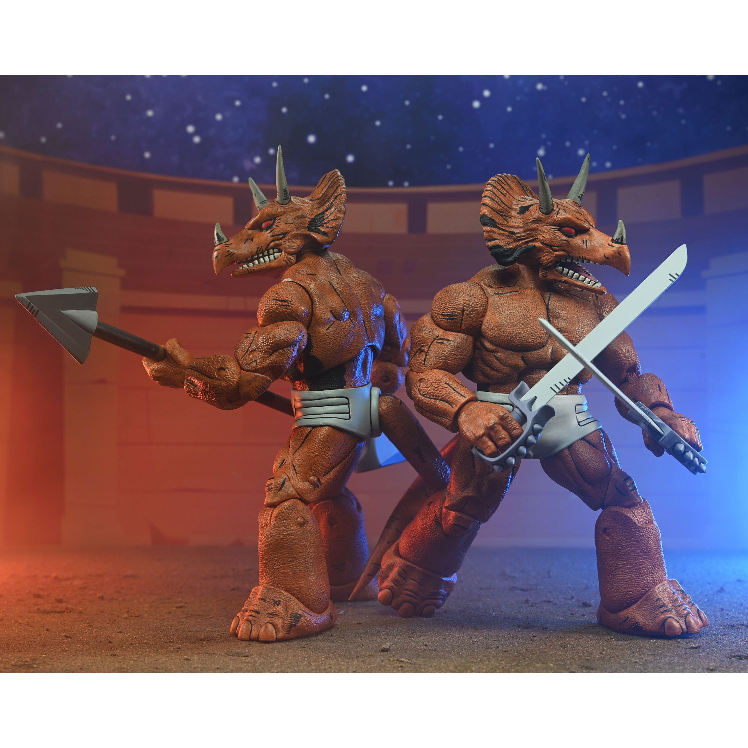 TMNT: Triceraton Gladiator (Mirage Comics)-Actionfiguren-NECA-Mighty Underground