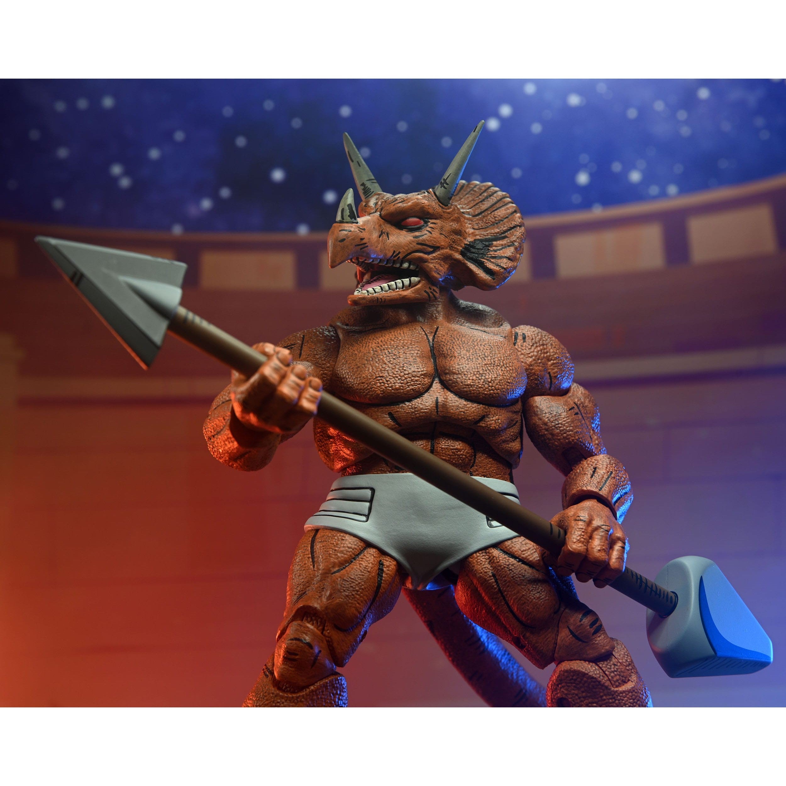 TMNT: Triceraton Gladiator (Mirage Comics)-Actionfiguren-NECA-Mighty Underground