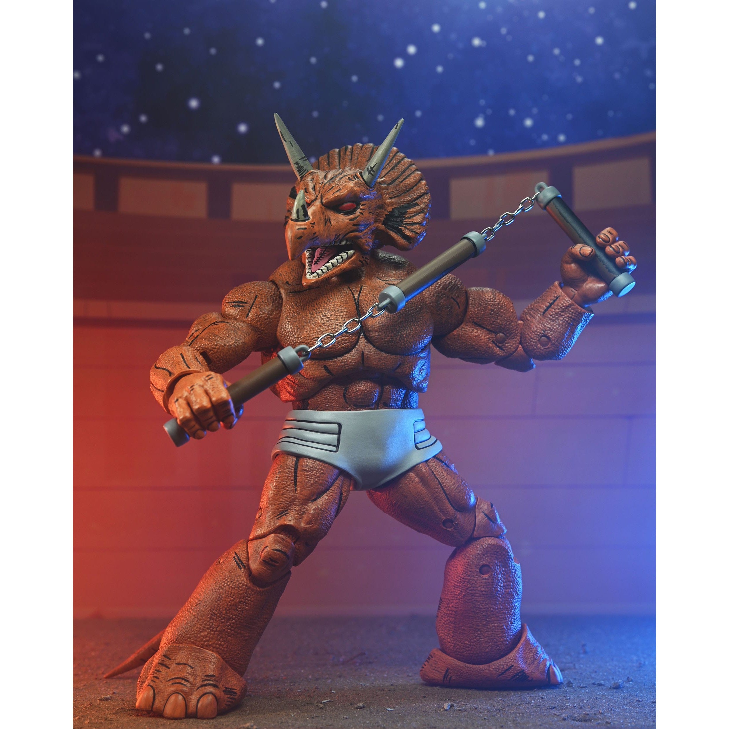 TMNT: Triceraton Gladiator (Mirage Comics)-Actionfiguren-NECA-Mighty Underground