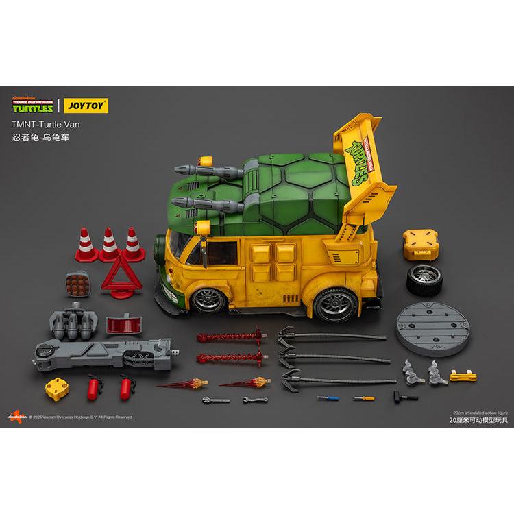 TMNT: Turtle Van - 1/18-Actionfiguren-JoyToy-Mighty Underground