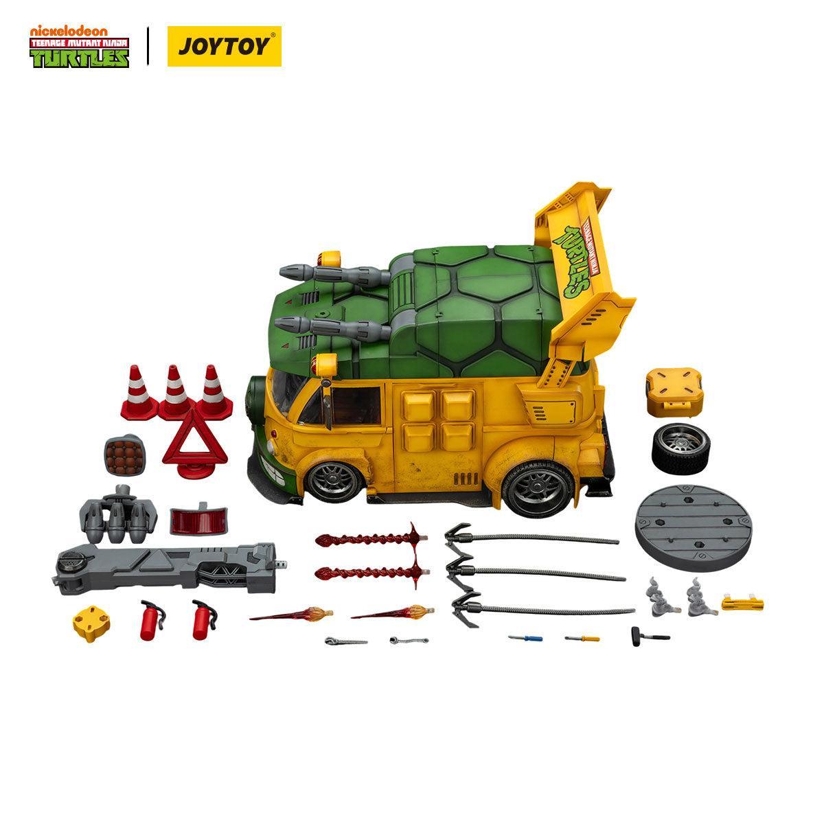 TMNT: Turtle Van - 1/18-Actionfiguren-JoyToy-Mighty Underground