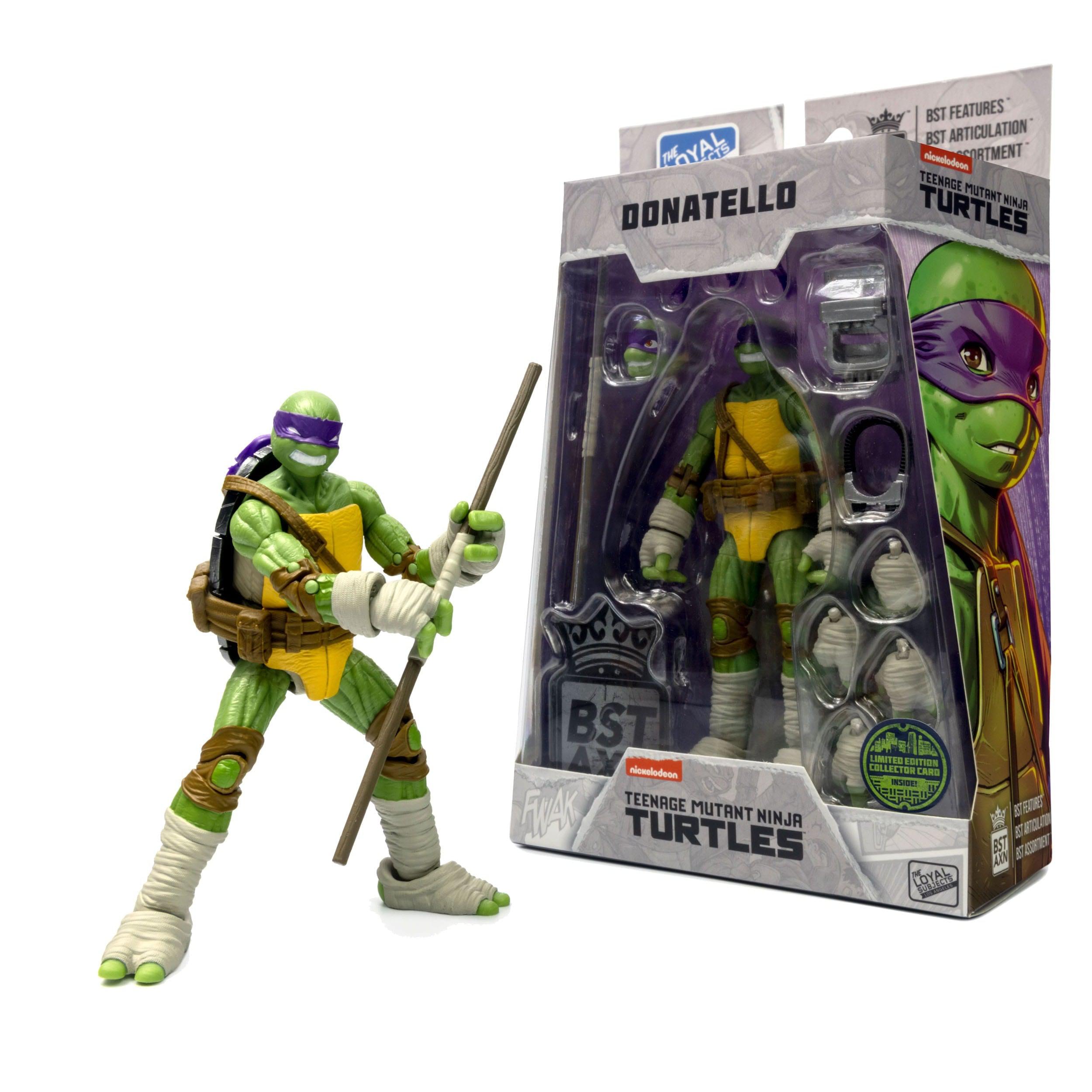 TMNT: Turtles 4-Set (IDW Comics) BST AXN Figures - 5 inch-Actionfiguren-The Loyal Subjects-Mighty Underground