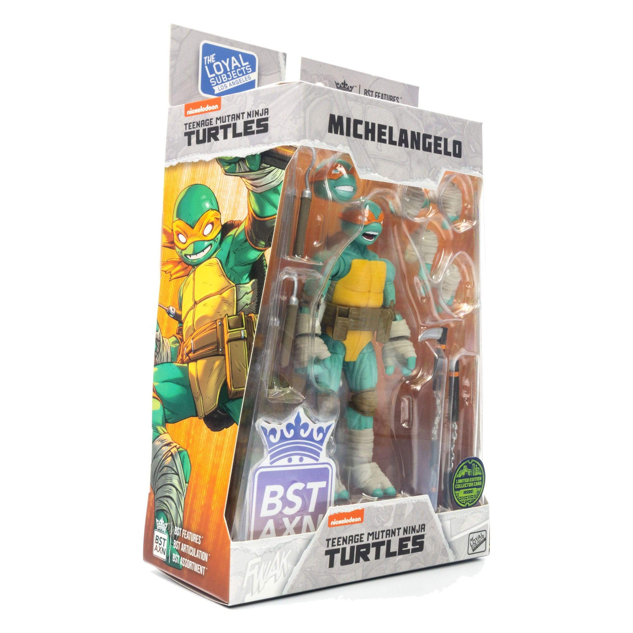 TMNT: Turtles 4-Set (IDW Comics) BST AXN Figures - 5 inch-Actionfiguren-The Loyal Subjects-Mighty Underground