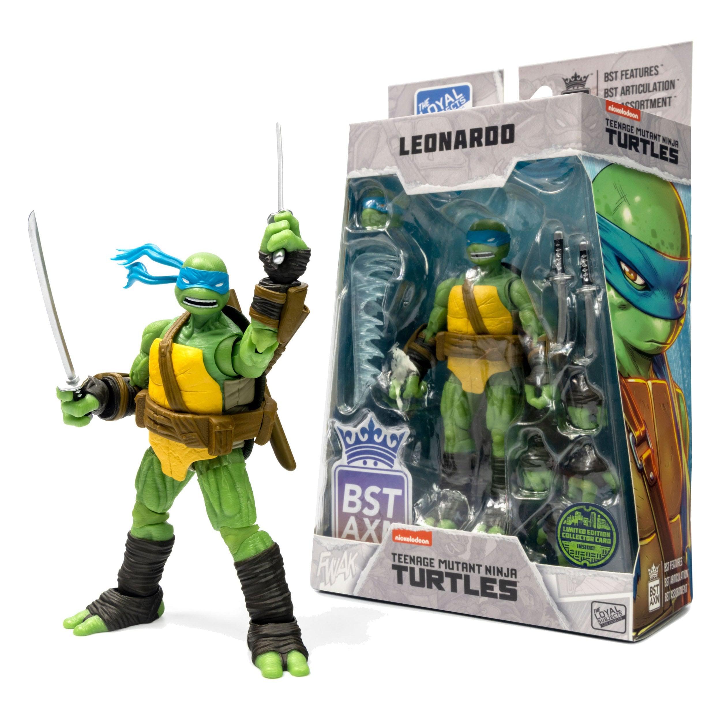 TMNT: Turtles 4-Set (IDW Comics) BST AXN Figures - 5 inch-Actionfiguren-The Loyal Subjects-Mighty Underground