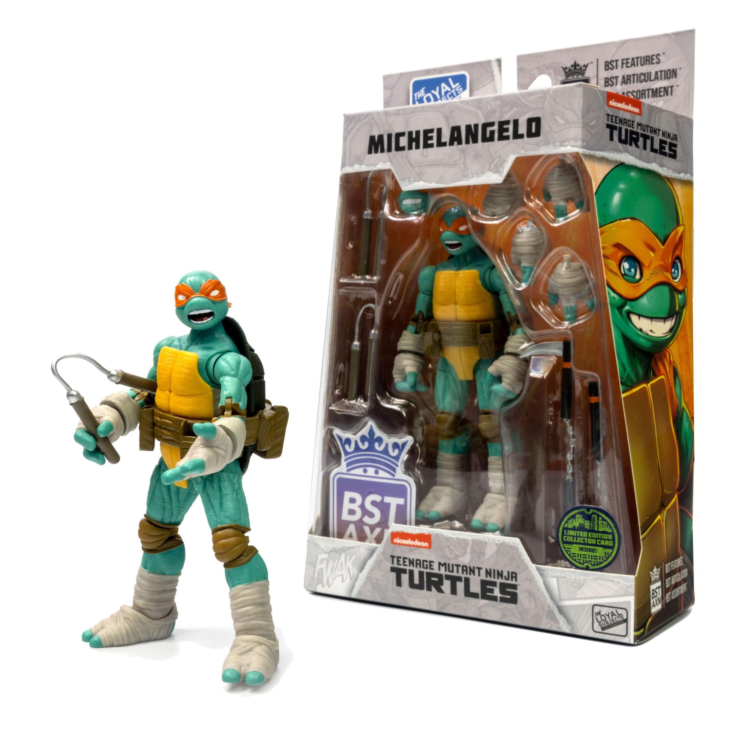 TMNT: Turtles 4-Set (IDW Comics) BST AXN Figures - 5 inch-Actionfiguren-The Loyal Subjects-Mighty Underground