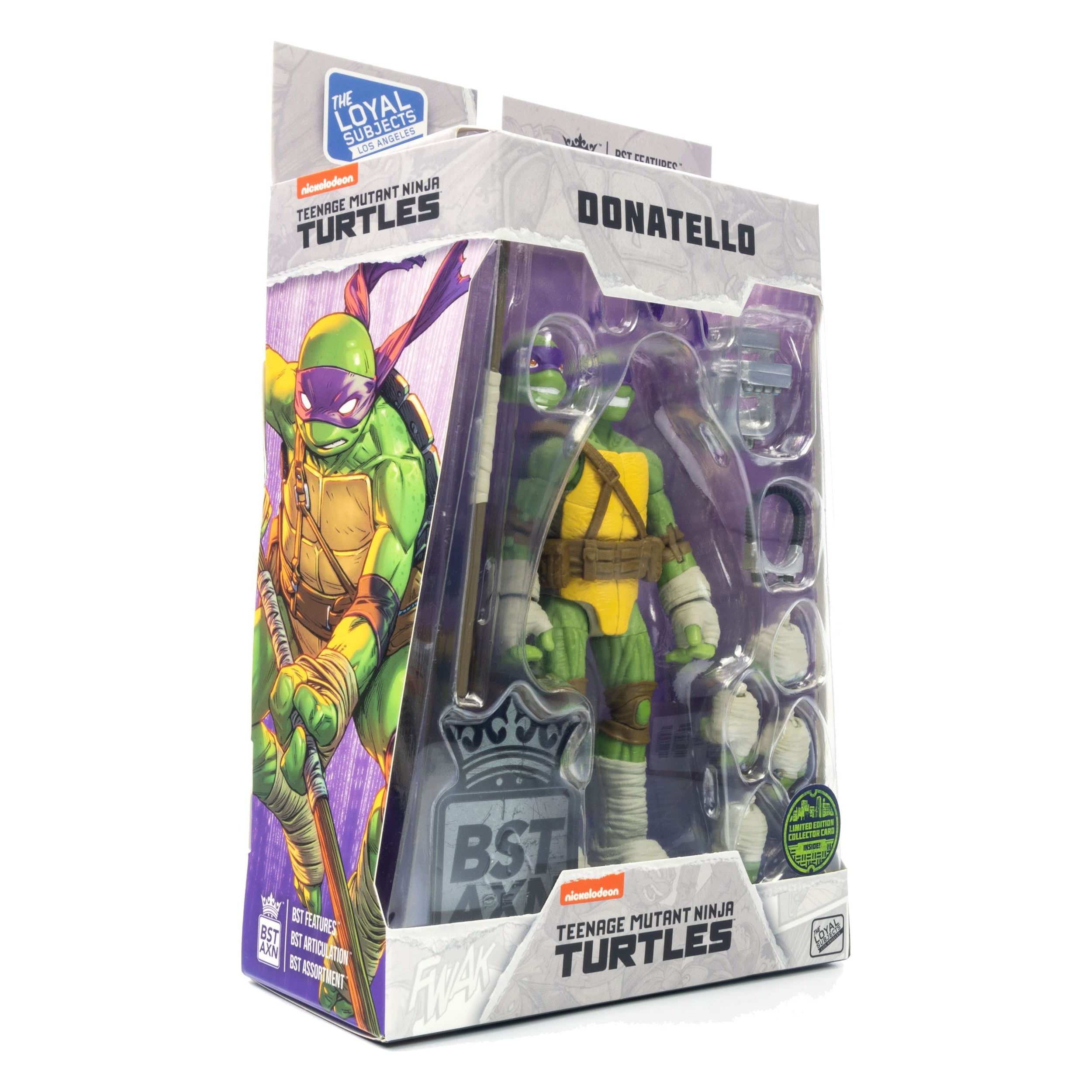 TMNT: Turtles 4-Set (IDW Comics) BST AXN Figures - 5 inch-Actionfiguren-The Loyal Subjects-Mighty Underground