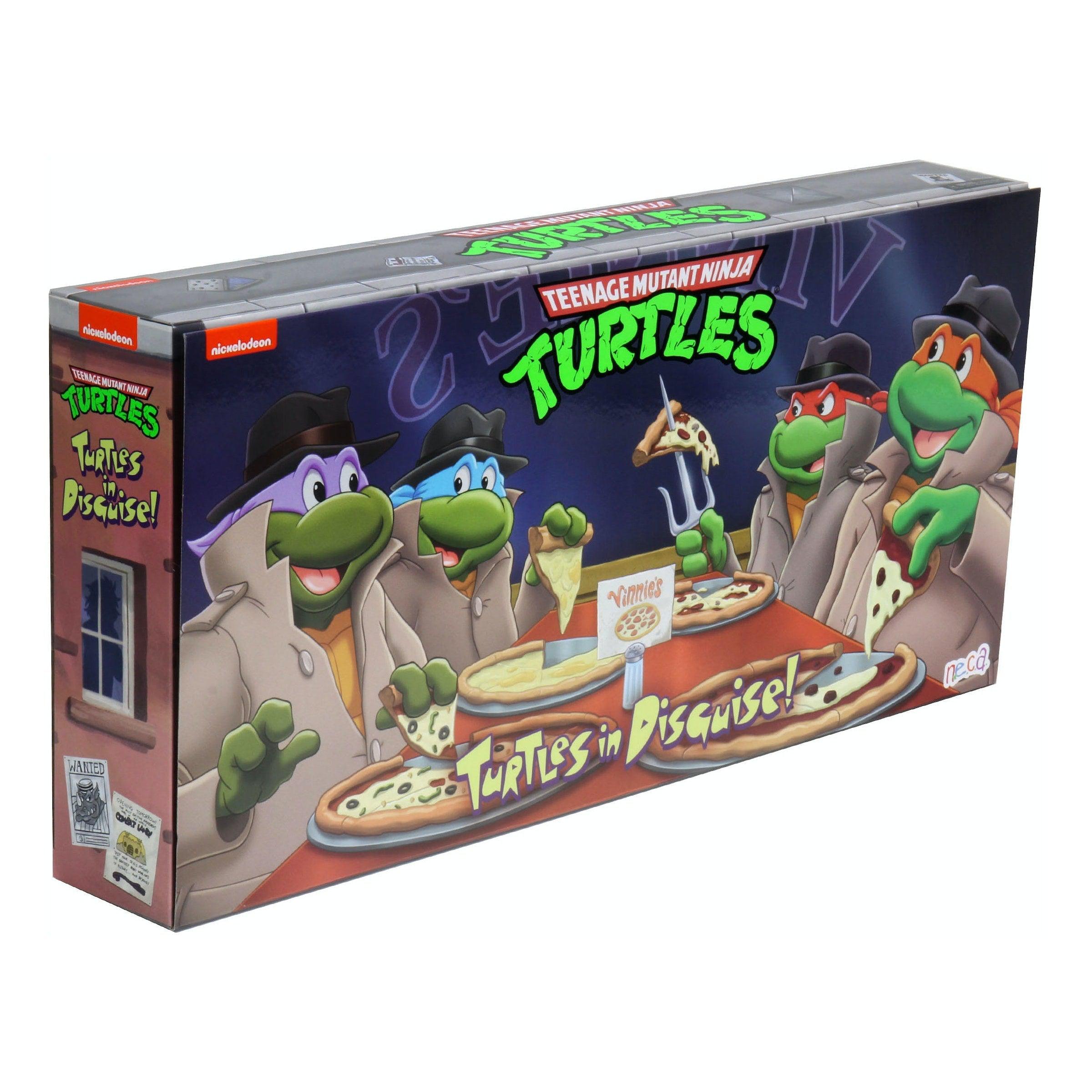 TMNT: Turtles In Disguise 4-Pack-Actionfiguren-NECA-Mighty Underground