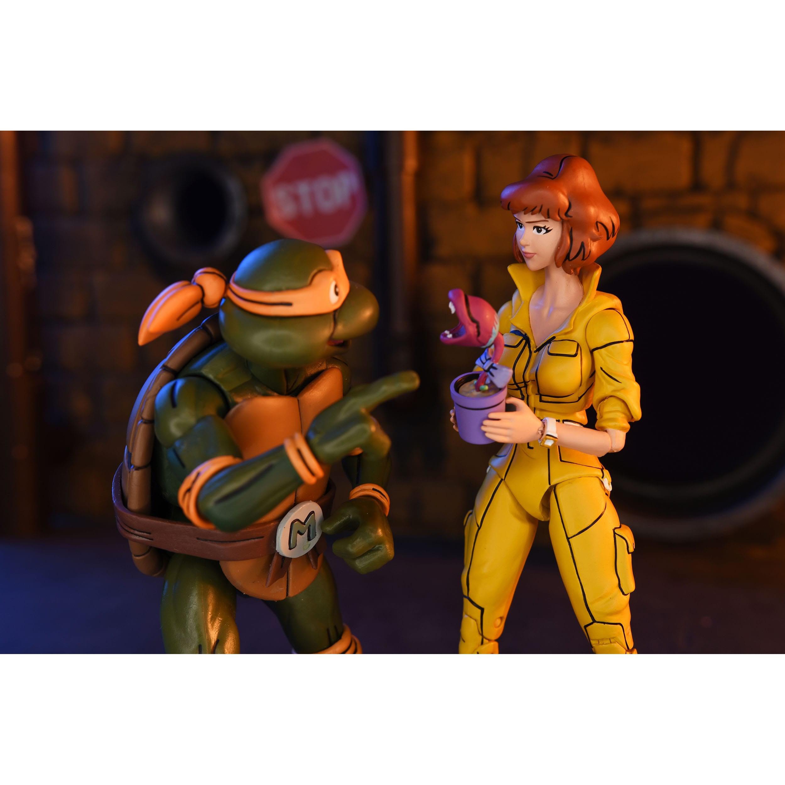 TMNT: Ultimate April O'Neil (Cartoon)-Actionfiguren-NECA-Mighty Underground