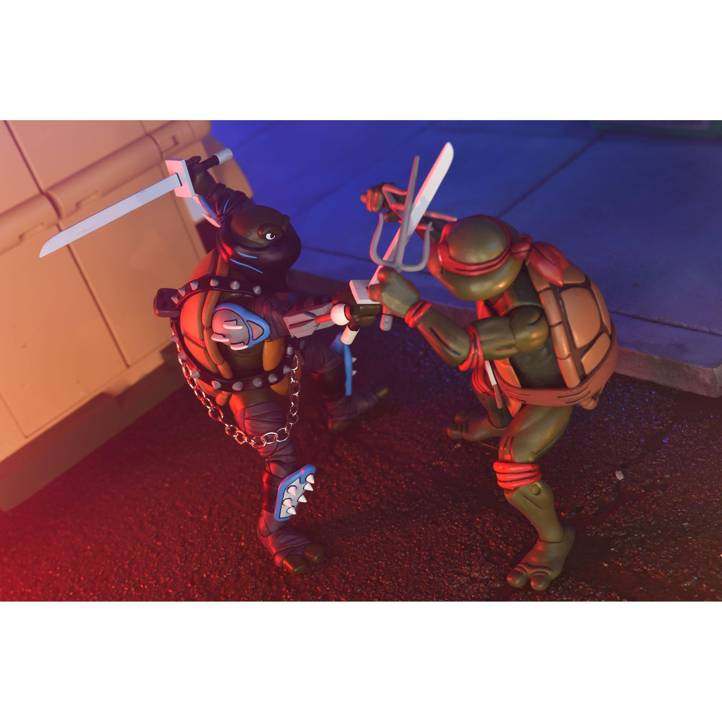 TMNT: Ultimate Dark Leo (Cartoon)-Actionfiguren-NECA-Mighty Underground