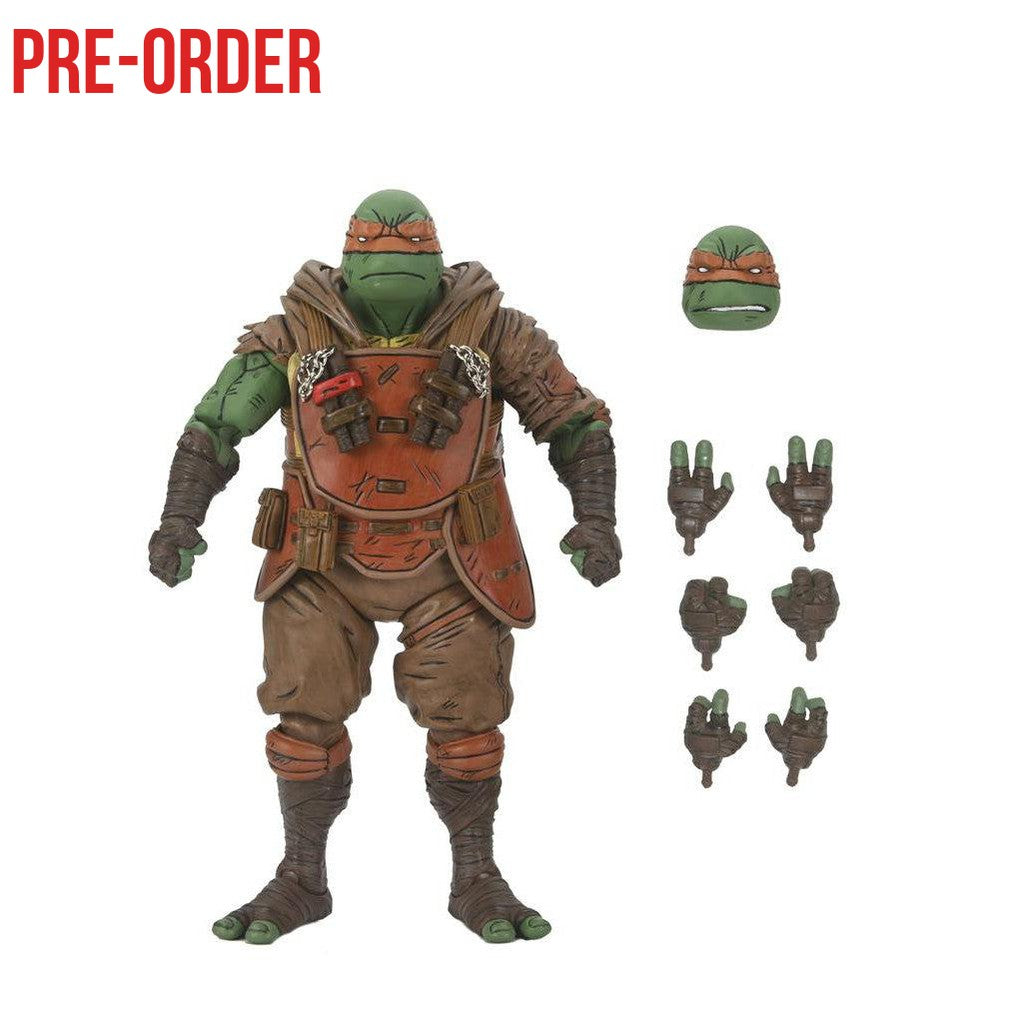 TMNT: Ultimate Flashback Michelangelo (The Last Ronin)-Actionfiguren-NECA-Mighty Underground