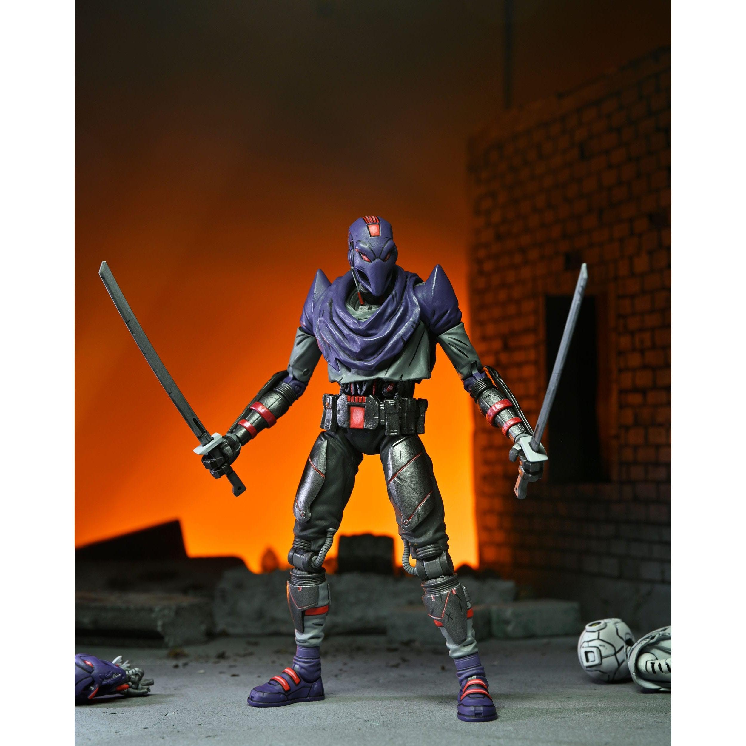 TMNT: Ultimate Foot Bot (The Last Ronin)-Actionfiguren-NECA-Mighty Underground