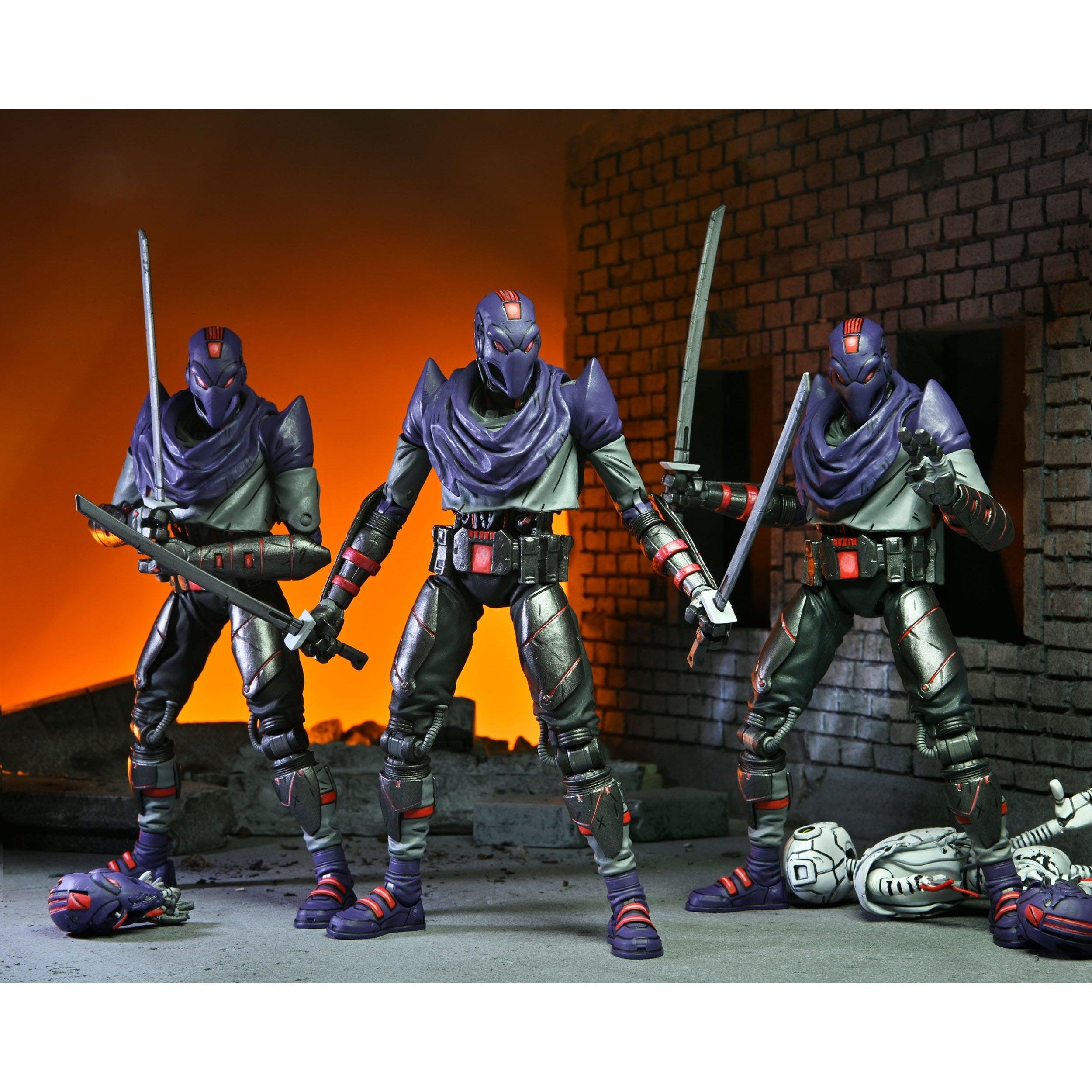 TMNT: Ultimate Foot Bot (The Last Ronin)-Actionfiguren-NECA-Mighty Underground