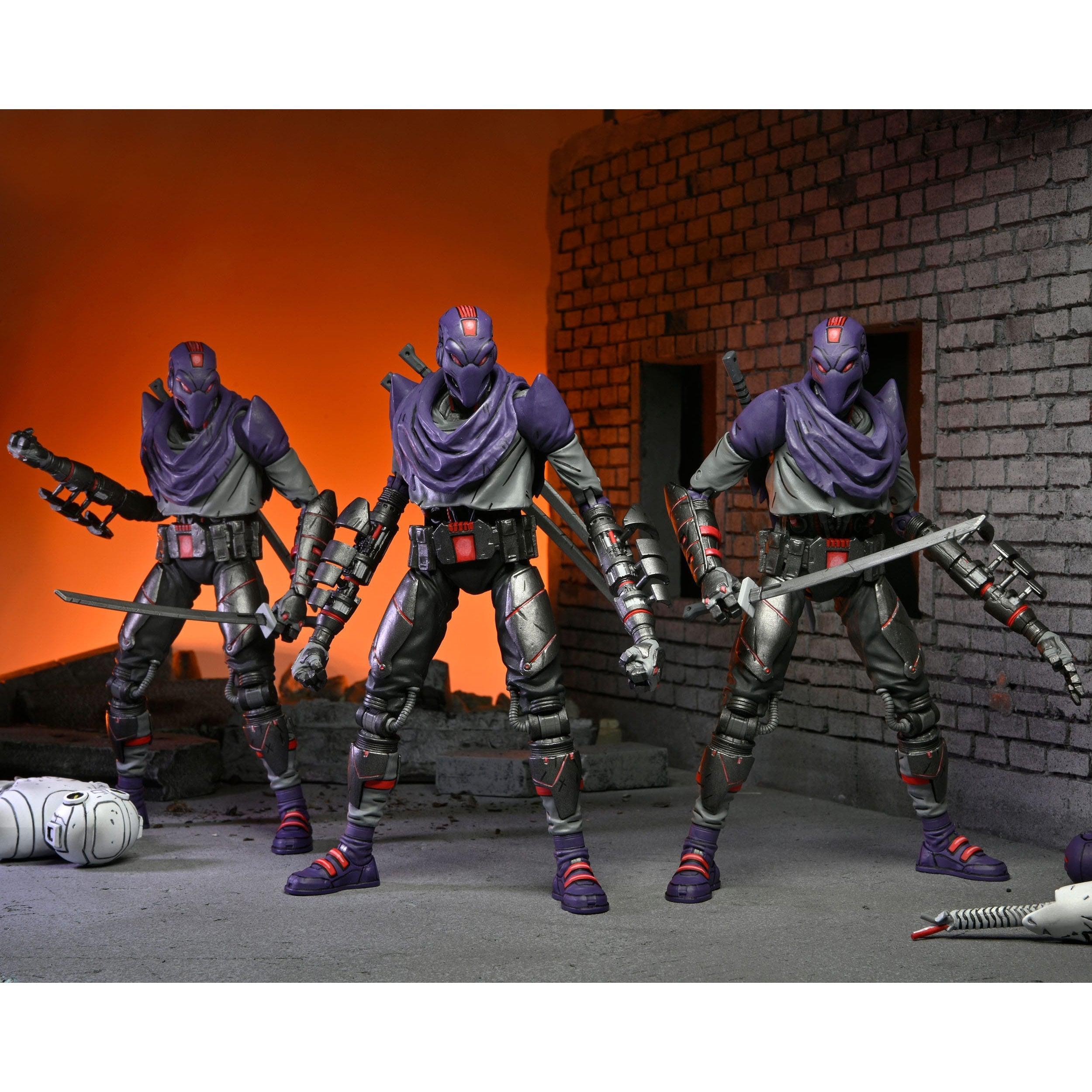 TMNT: Ultimate Foot Bot (The Last Ronin)-Actionfiguren-NECA-Mighty Underground