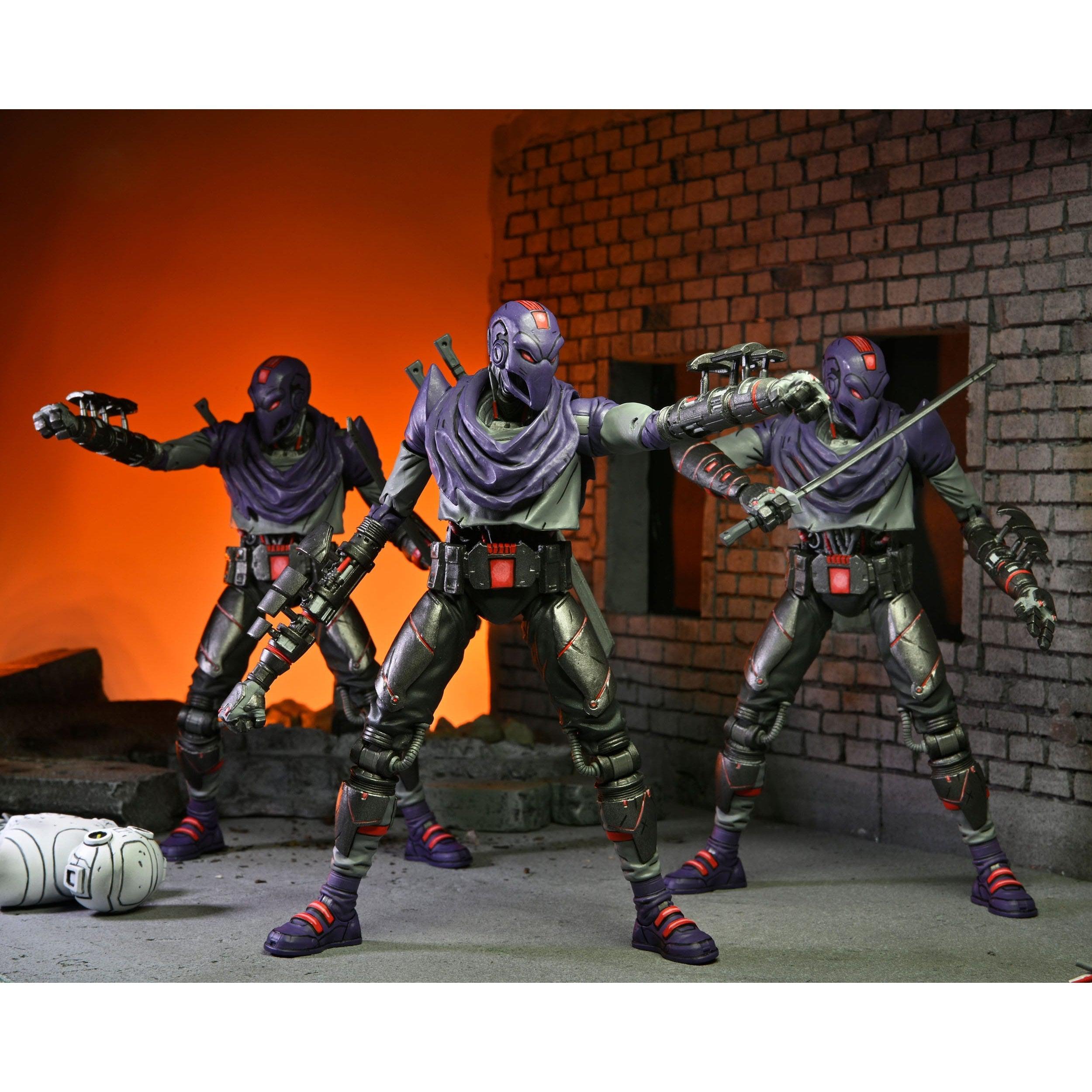 TMNT: Ultimate Foot Bot (The Last Ronin)-Actionfiguren-NECA-Mighty Underground