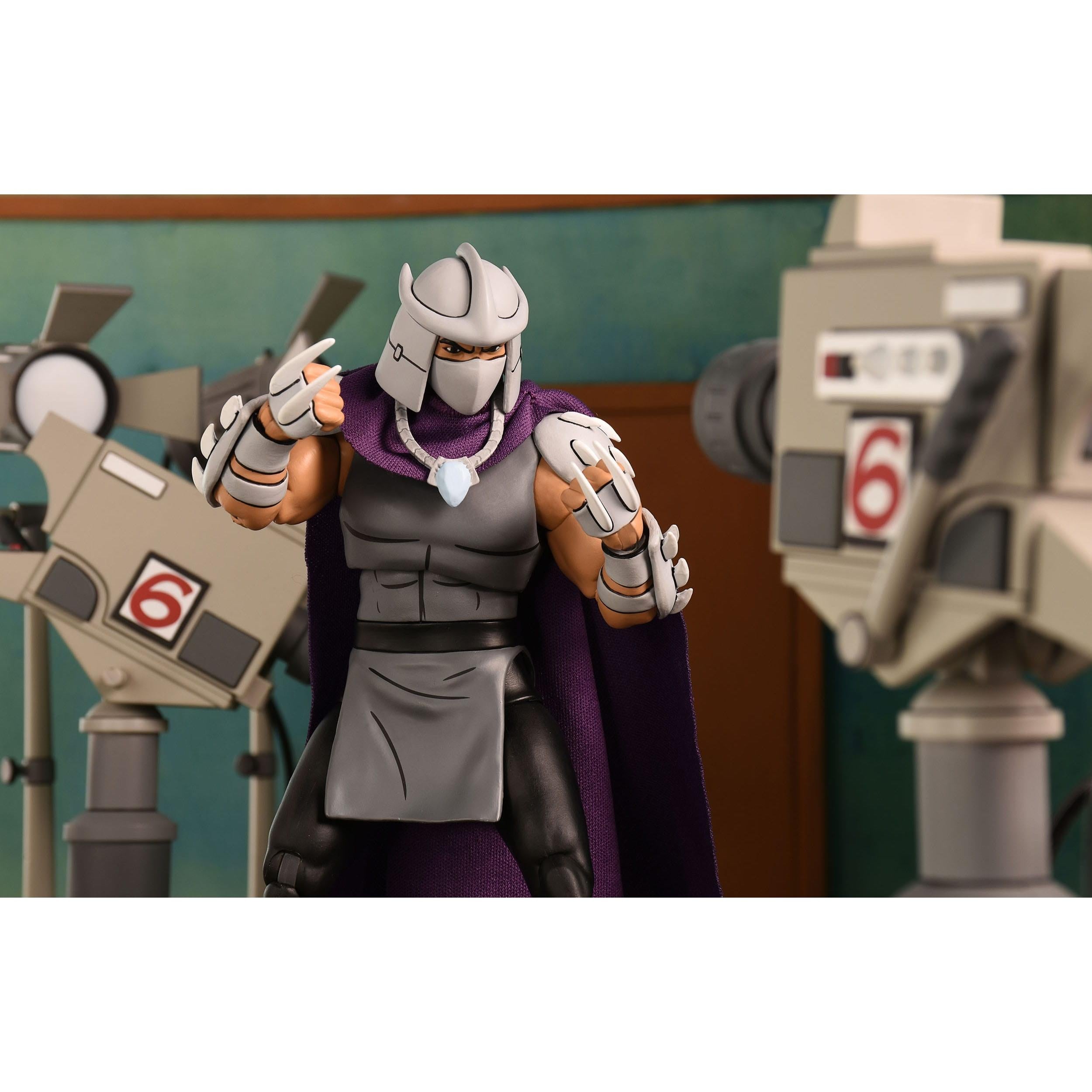 TMNT: Ultimate Shredder (Classic Colors) (Cartoon)-Actionfiguren-NECA-Mighty Underground