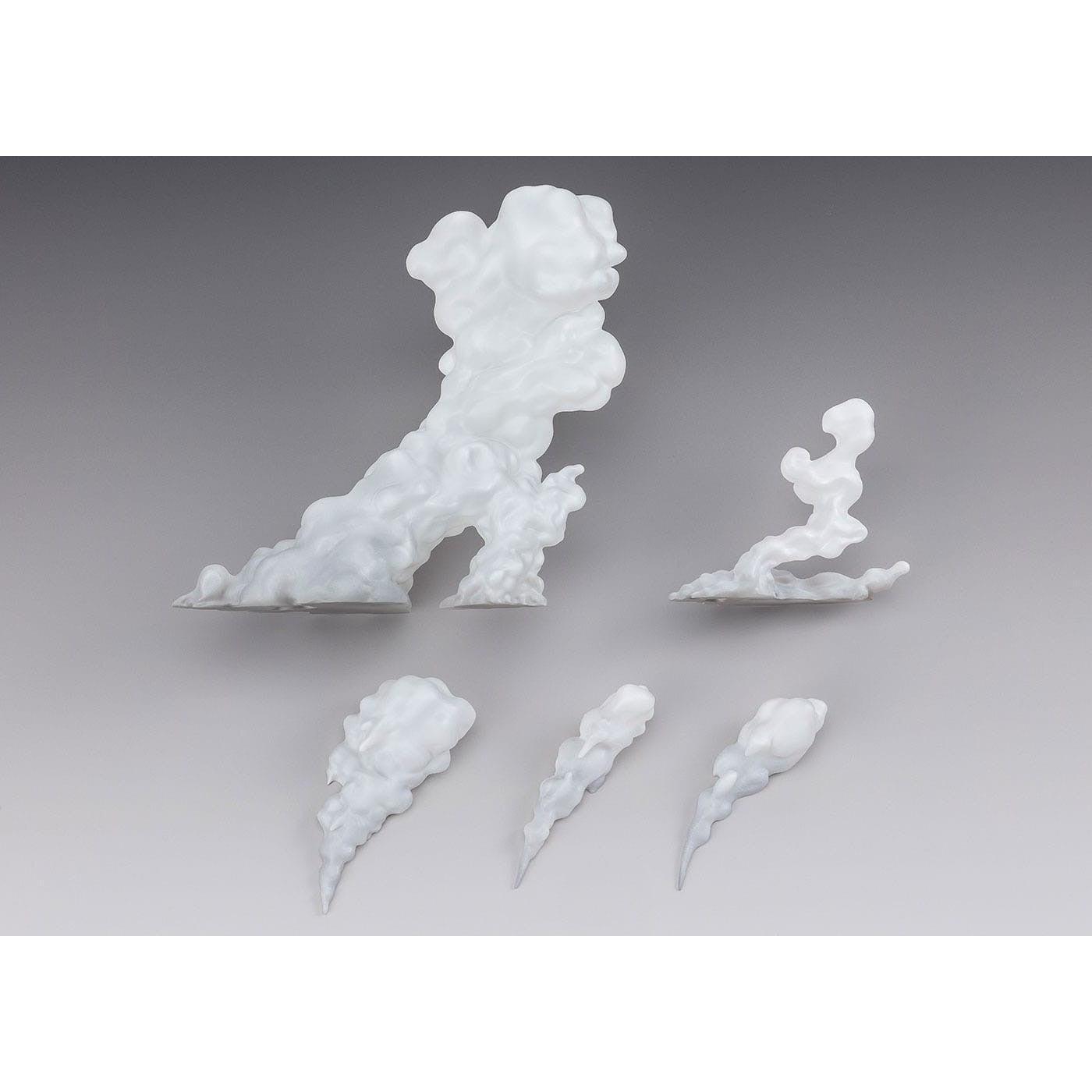 Tamashii Effect: Smoke White Version - Accessory for S.H.Figuarts-Actionfiguren-Bandai Tamashii Nations-Mighty Underground