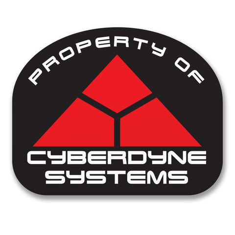 Terminator: Property Of Cyberdyne Systems - Sticker-Sticker-Mighty Underground-Mighty Underground