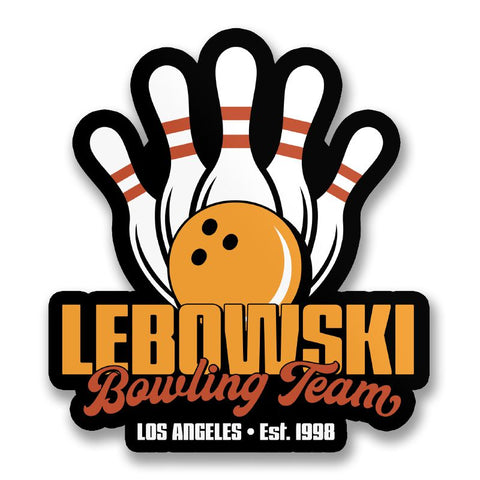 The Big Lebowski: Bowling Team - Sticker-Sticker-Mighty Underground-Mighty Underground