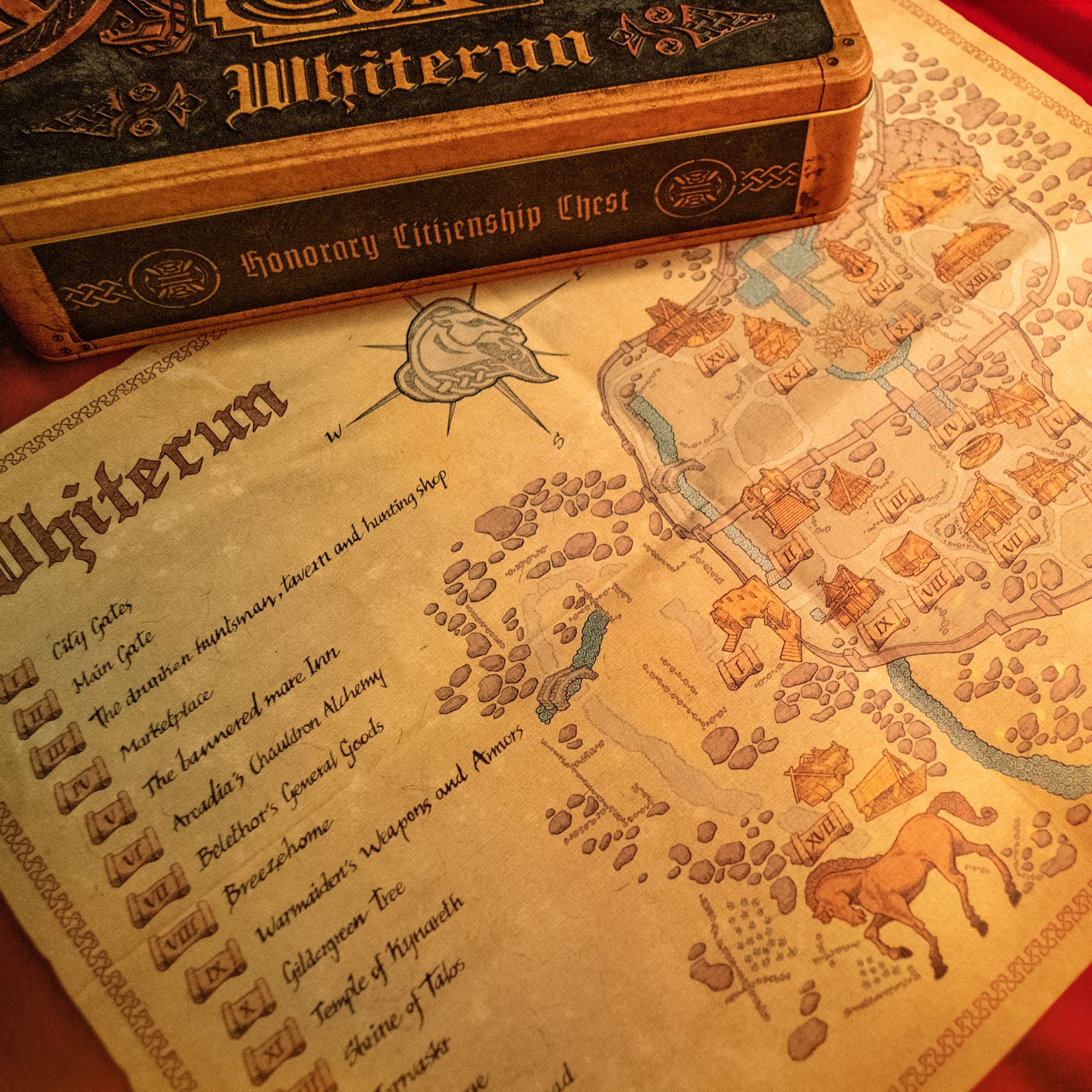 The Elder Scrolls: Skyrim Whiterun Honorary Citizen Chest Kit-Replik-Dr. Collector-Mighty Underground