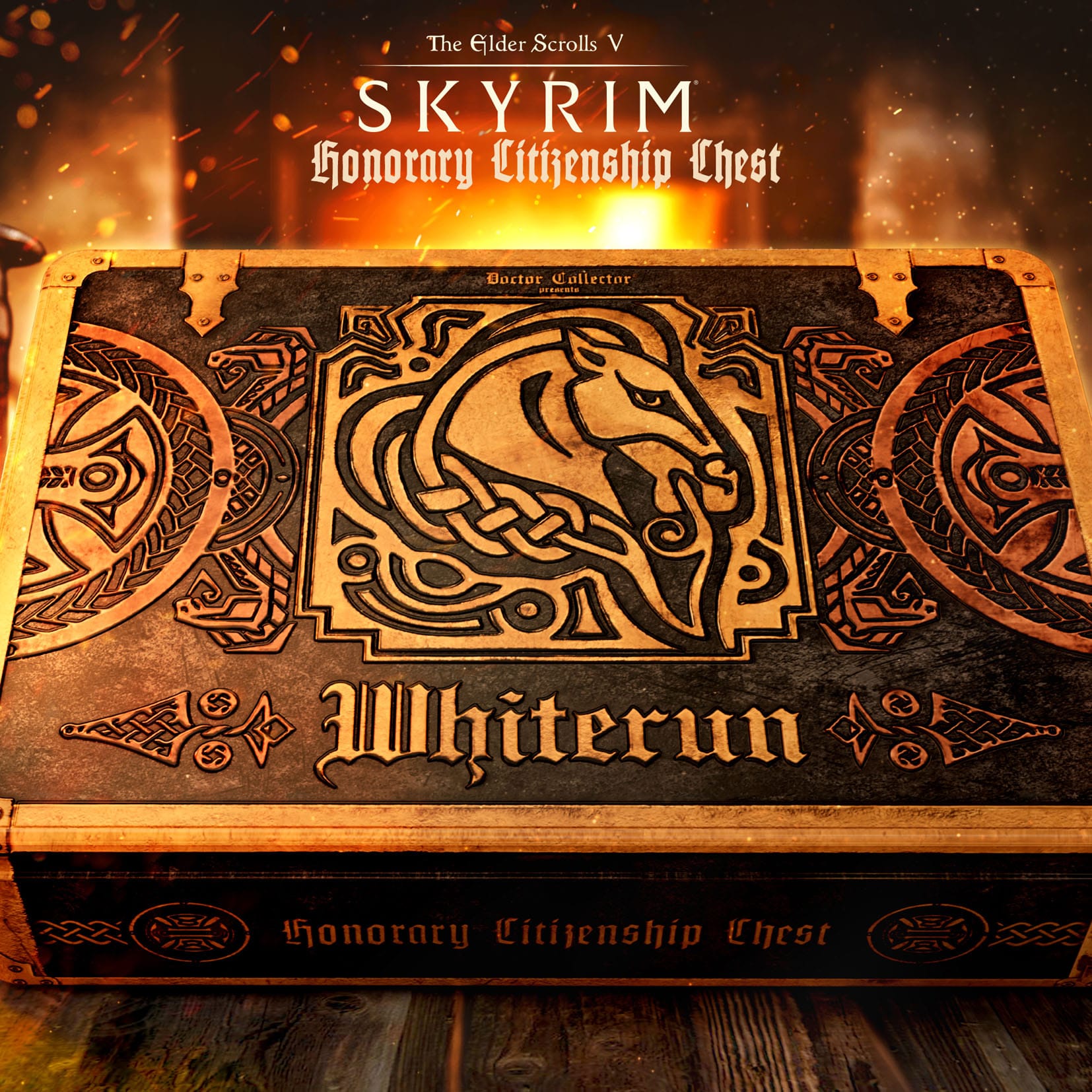 The Elder Scrolls: Skyrim Whiterun Honorary Citizen Chest Kit-Replik-Dr. Collector-Mighty Underground