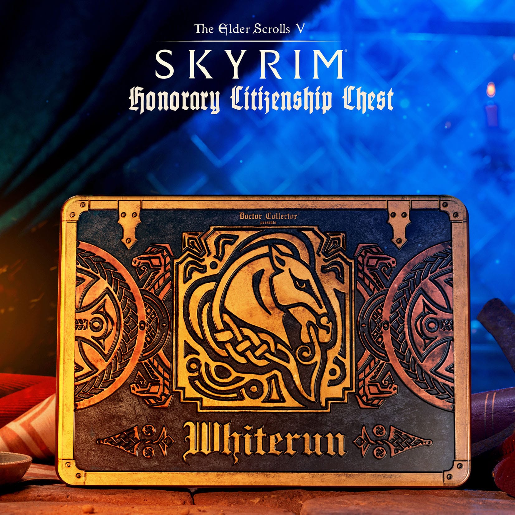 The Elder Scrolls: Skyrim Whiterun Honorary Citizen Chest Kit-Replik-Dr. Collector-Mighty Underground